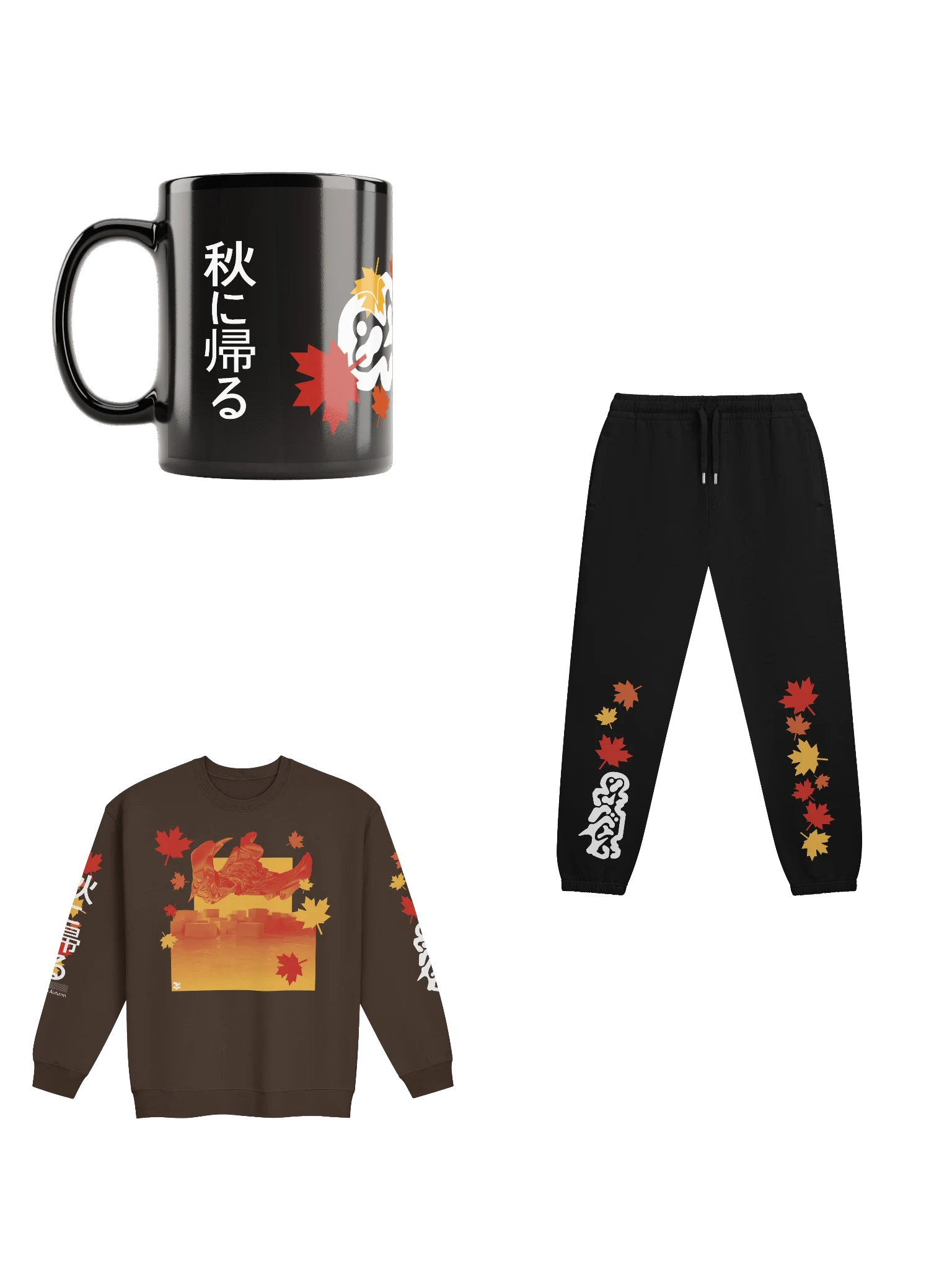秋に帰る Return to Autumn Sweatshirt Bundle product image (1)