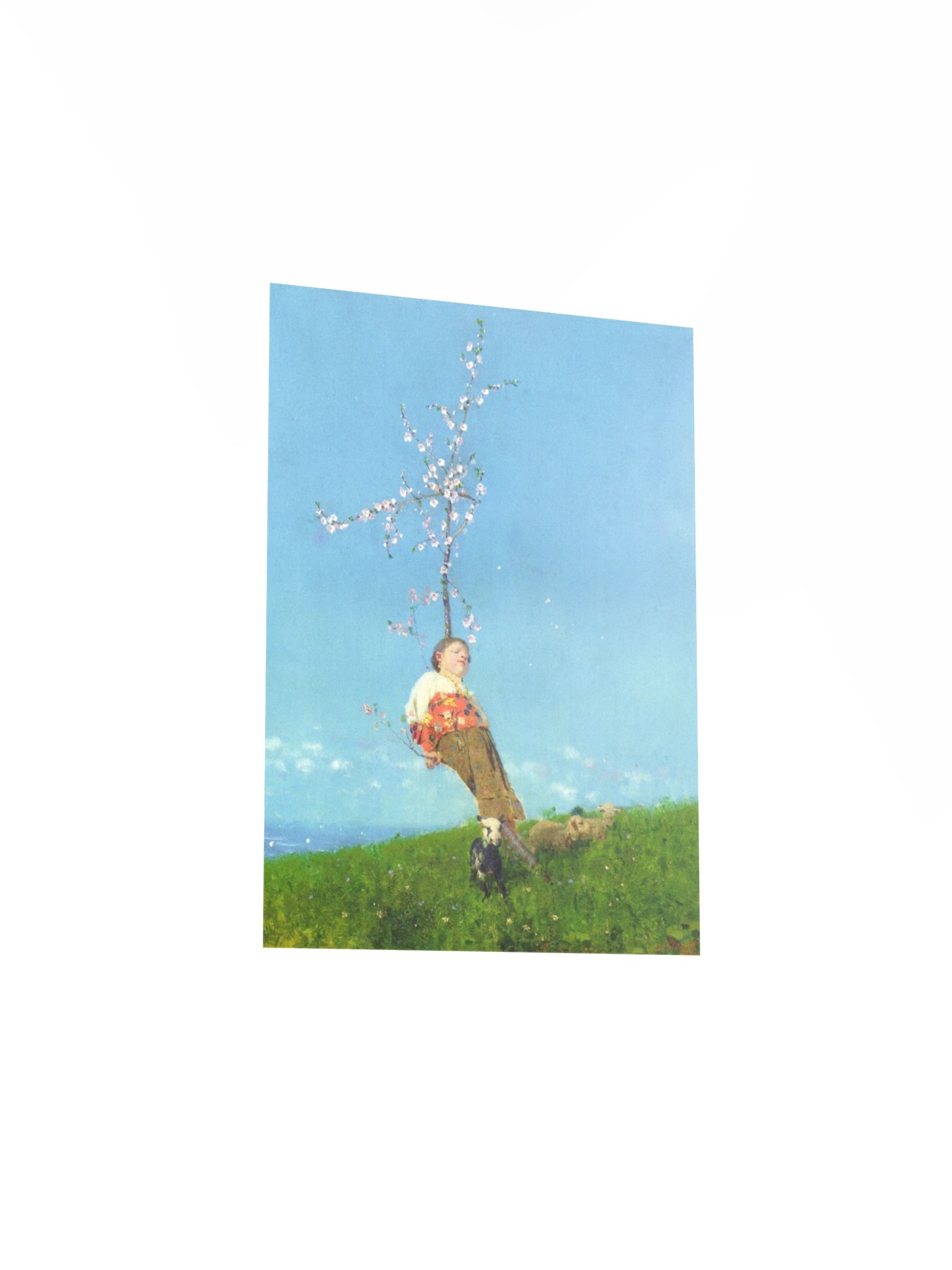 "Pastorcito de Cuento" by Francesco Paolo Michetti Poster product image (3)