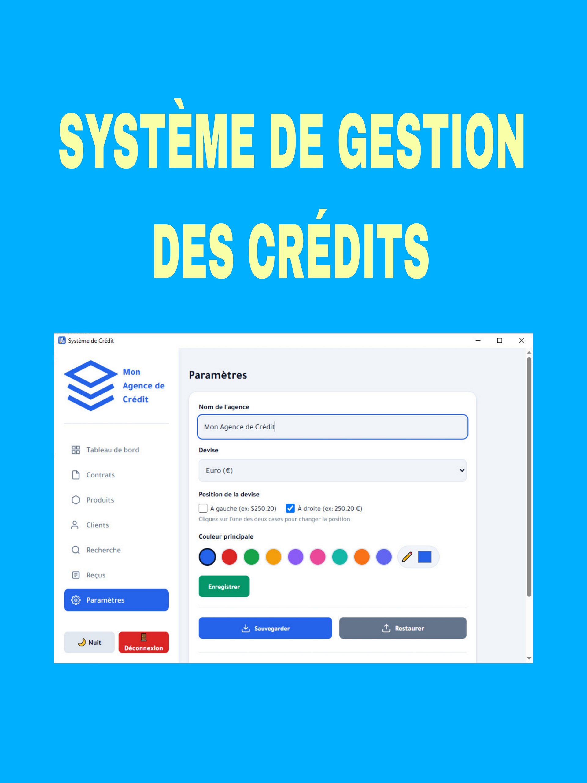 gestion des crédits product image (2)