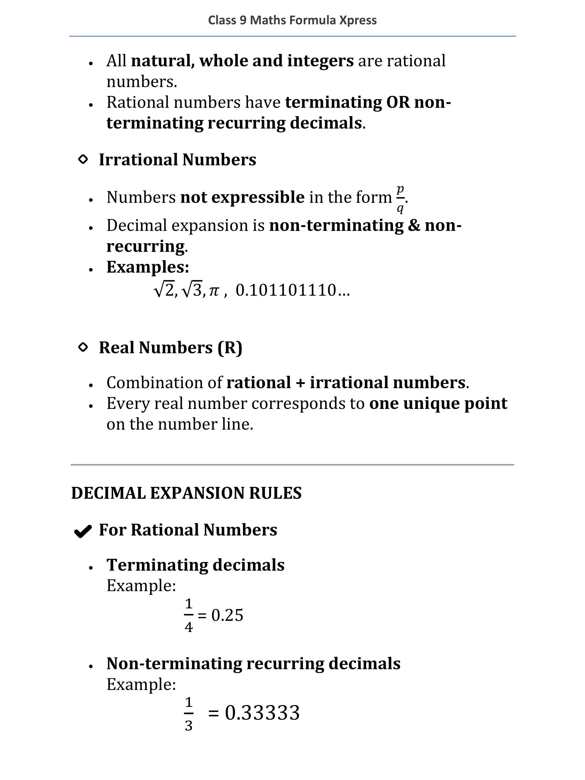 Class 9 Maths Formula Xpress product image (3)