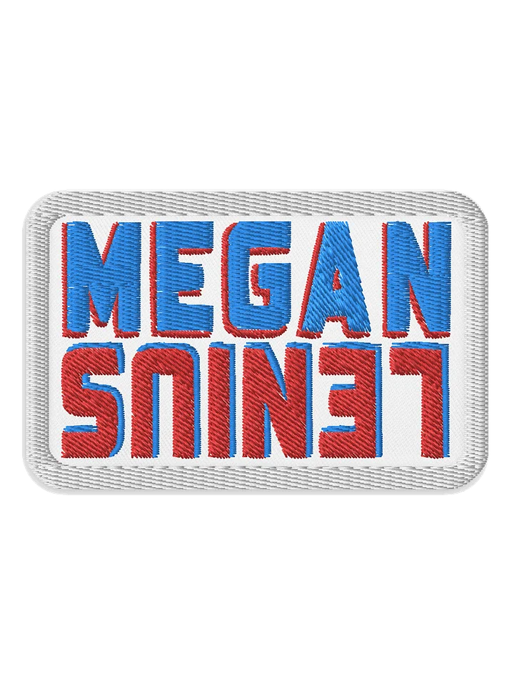 Megan Lenius Embroidered Patch in White product image (1)