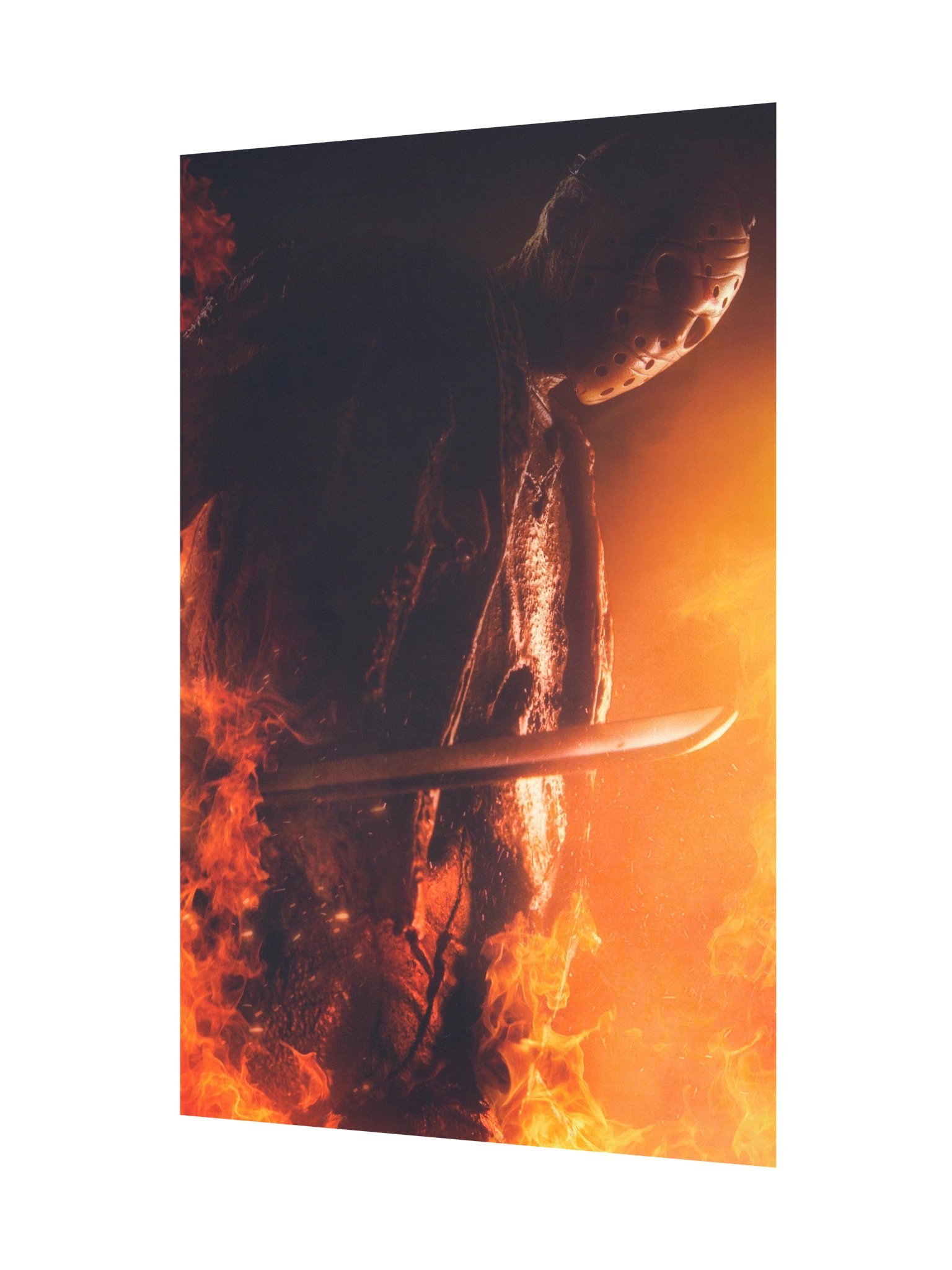 Hockey Demon 12x18 Print product image (3)