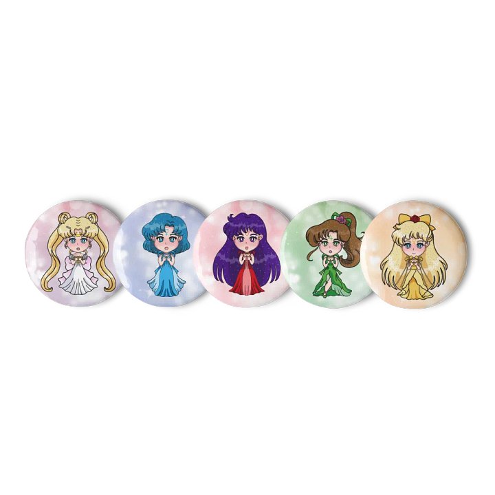 Princess Inner Senshi Buttons *2024* Variant 2 product image (2)