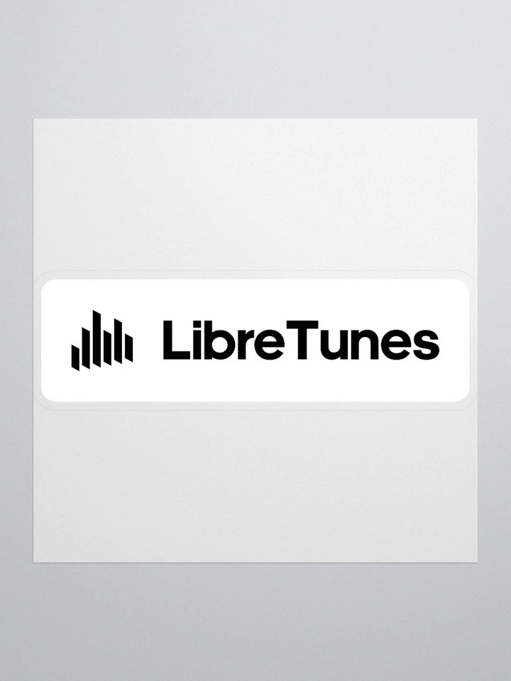 White Premium Record Label Sticker product image (1)