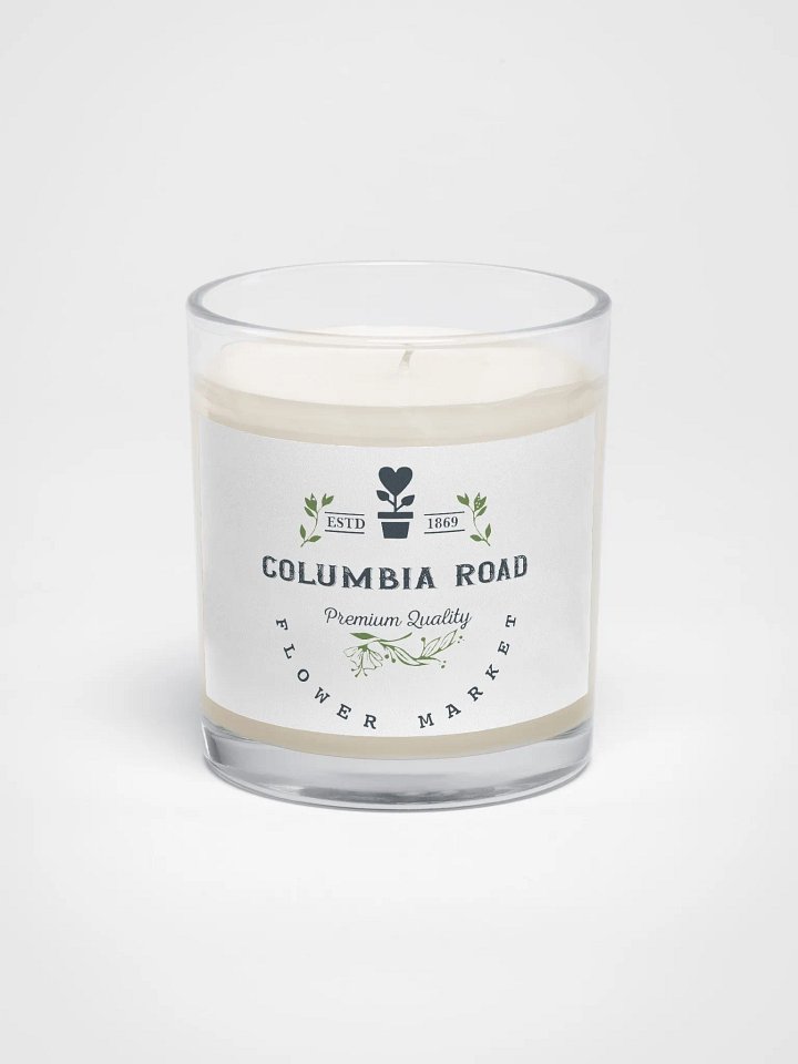 Premium Botanical Soy Wax Candle (White Logo) product image (1)