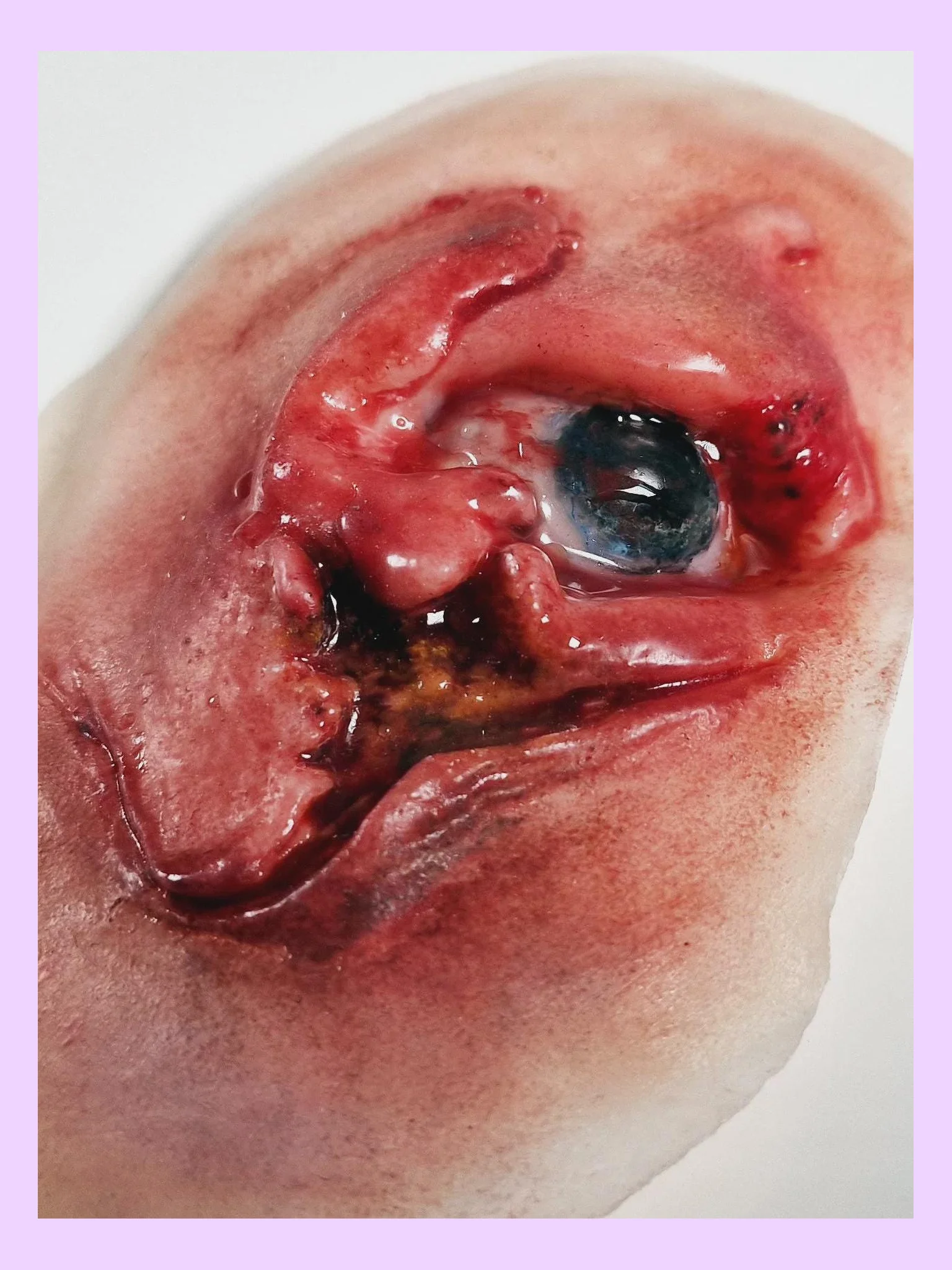 Wearable Eye Wound Face for Training product image (3)