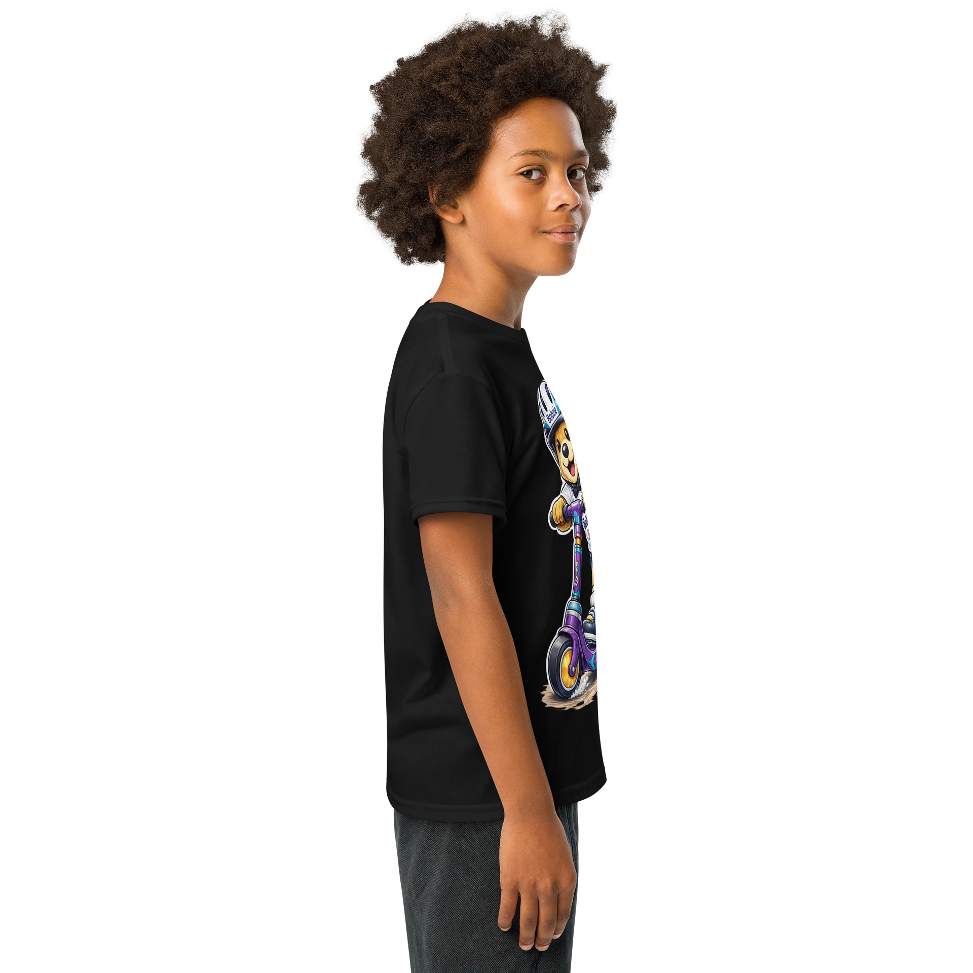 Bobzie Scooter Adventure Youth Tee | Ride Bold Edition by FayzieBobs product image (3)