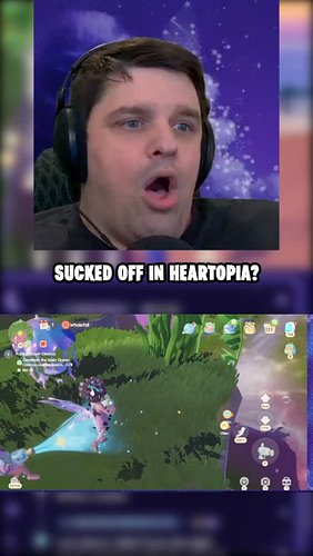 I Just Got Sucked Off In Heartopia #Heartopia #heartopiaupdate #funny #fyp #chaos