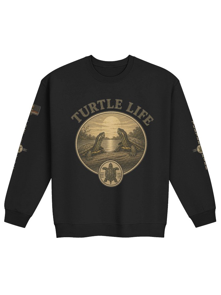 Turtle Life-sweatshirt product image (1)