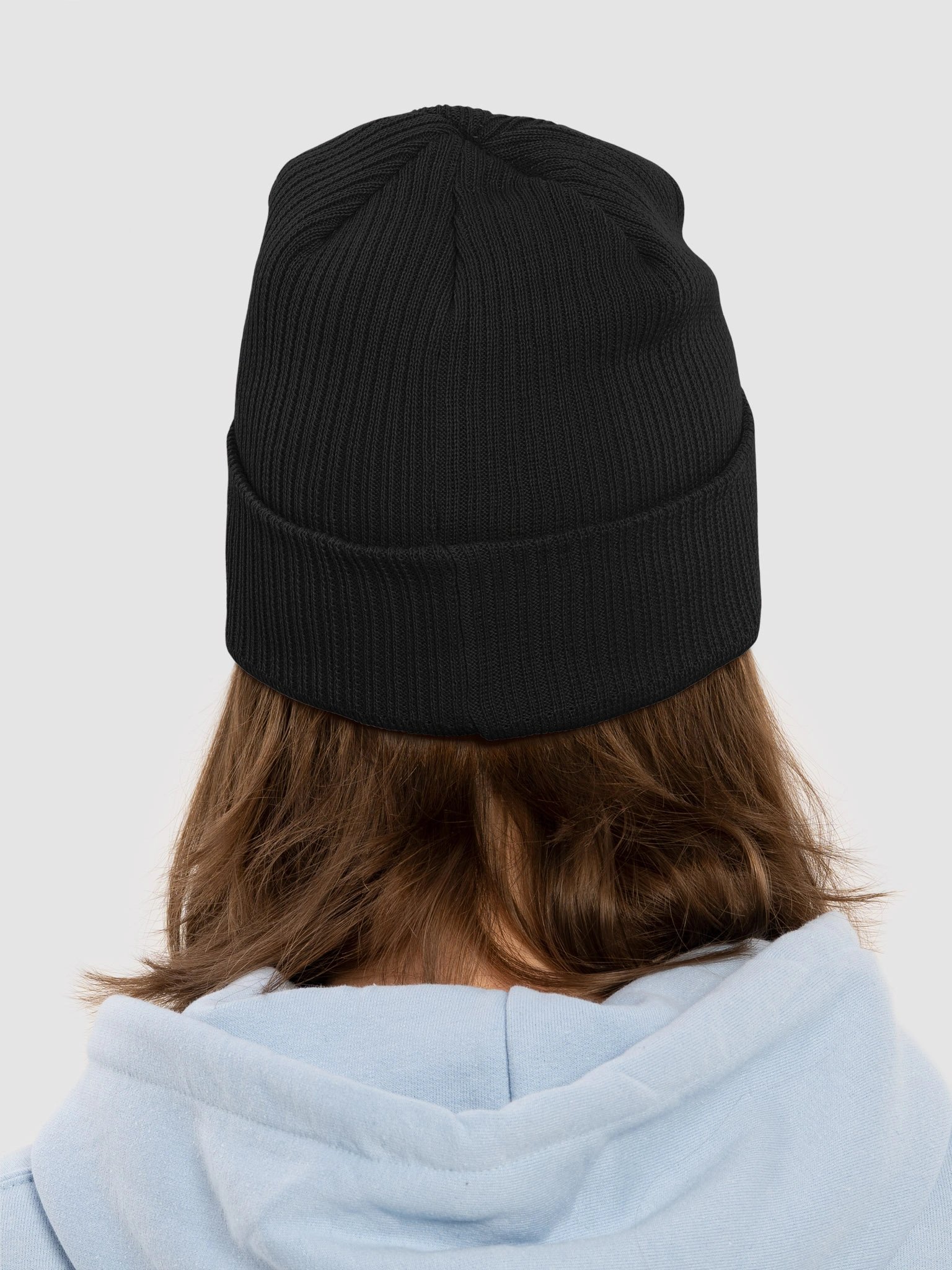 Organic Ribbed Beanie with Trailsapiens Logo product image (8)
