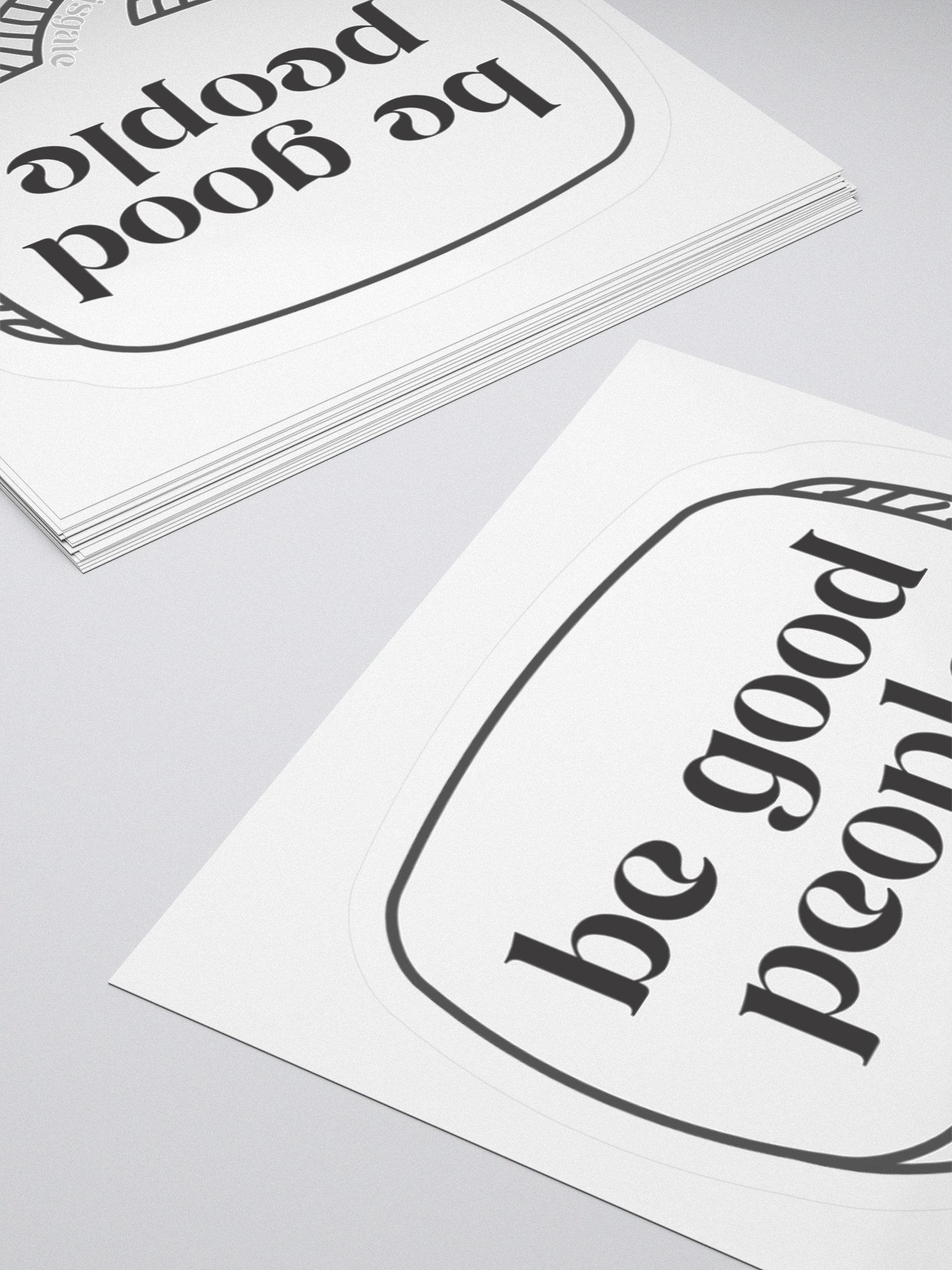 Be Good People (Sticker) product image (7)