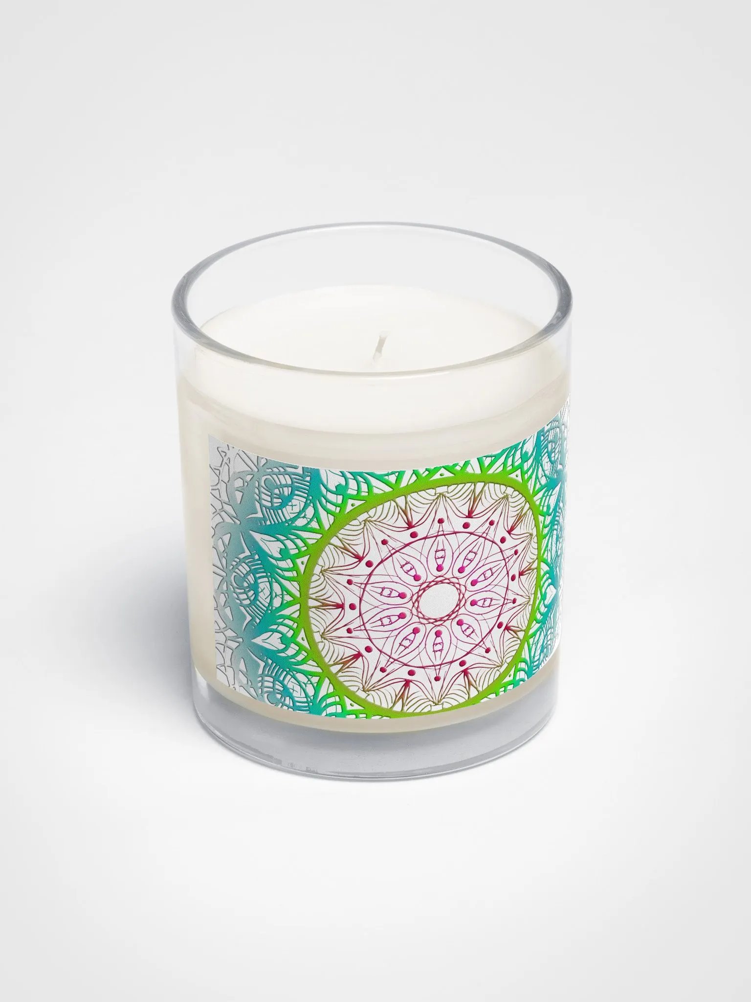 Mandala Bliss Soy Wax Candle product image (2)