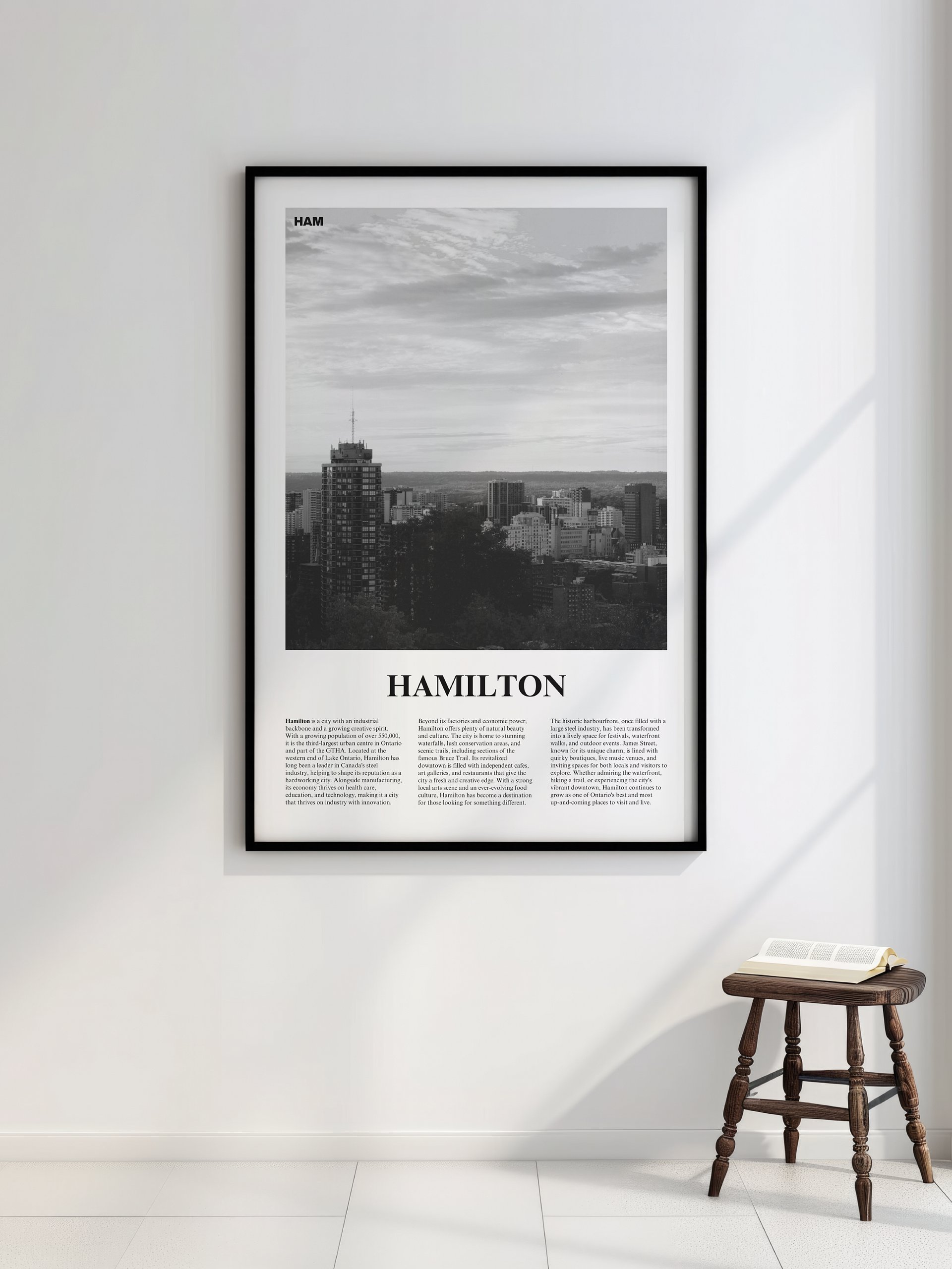 Hamilton 01 Newspaper Poster product image (2)