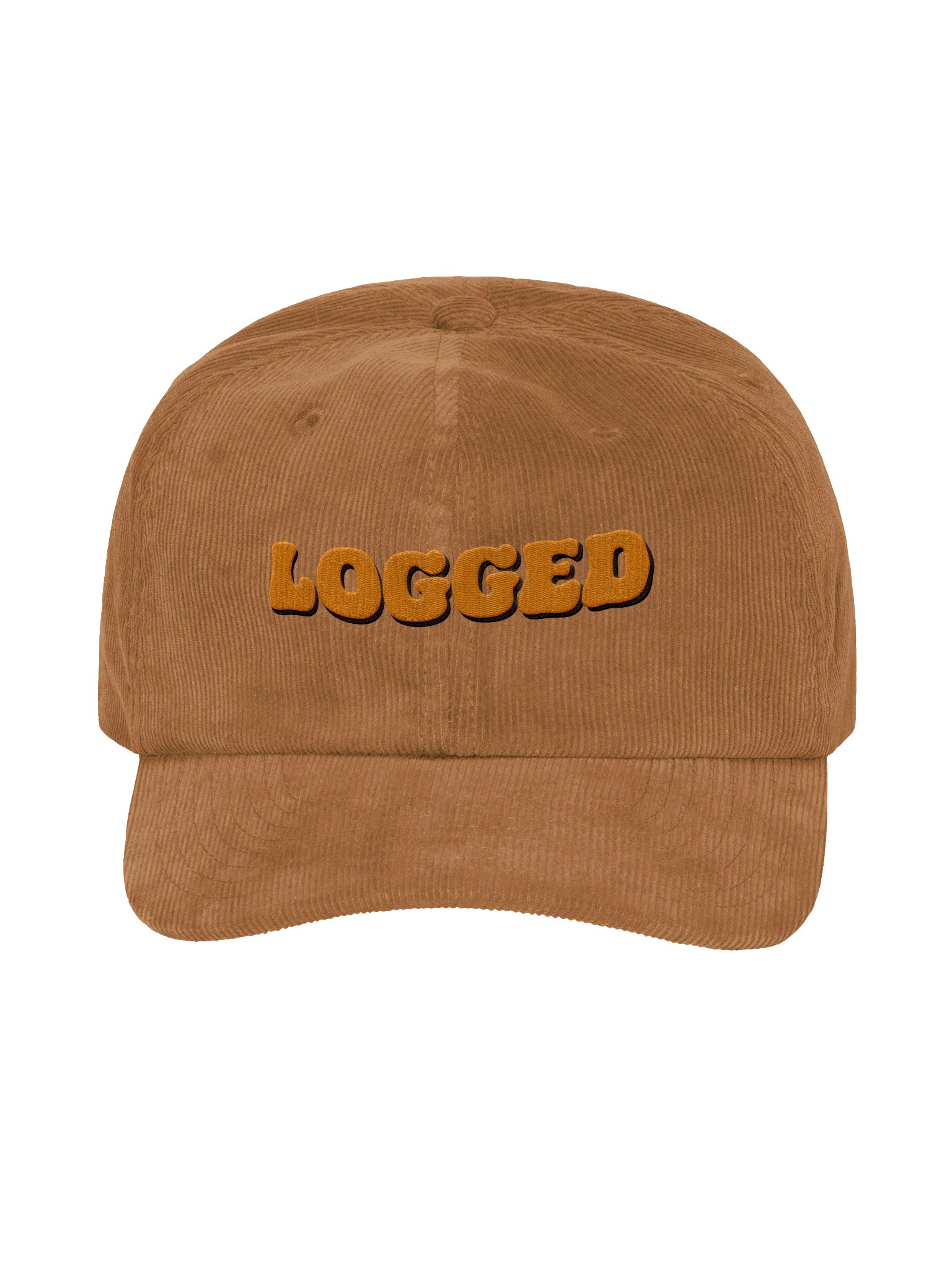 Logged Letters Embroidered Courd Cap product image (5)