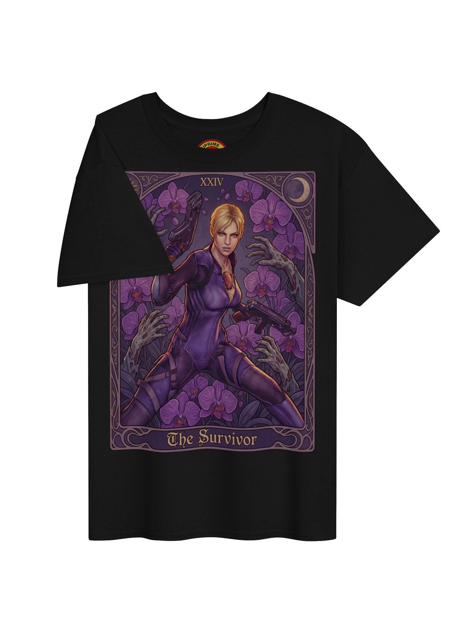 Resident Evil 5 Jill Valentine Comic Art T-Shirt product image (3)