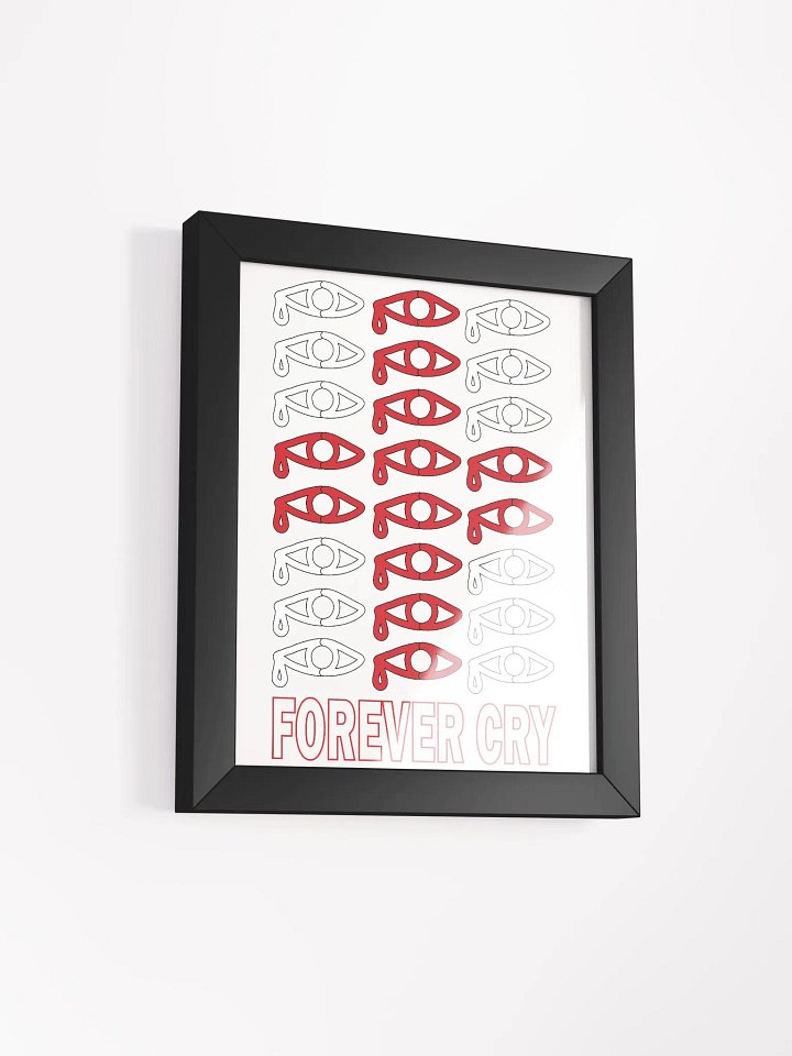 England - Forever Cry - Framed High-Quality Matte Poster product image (2)