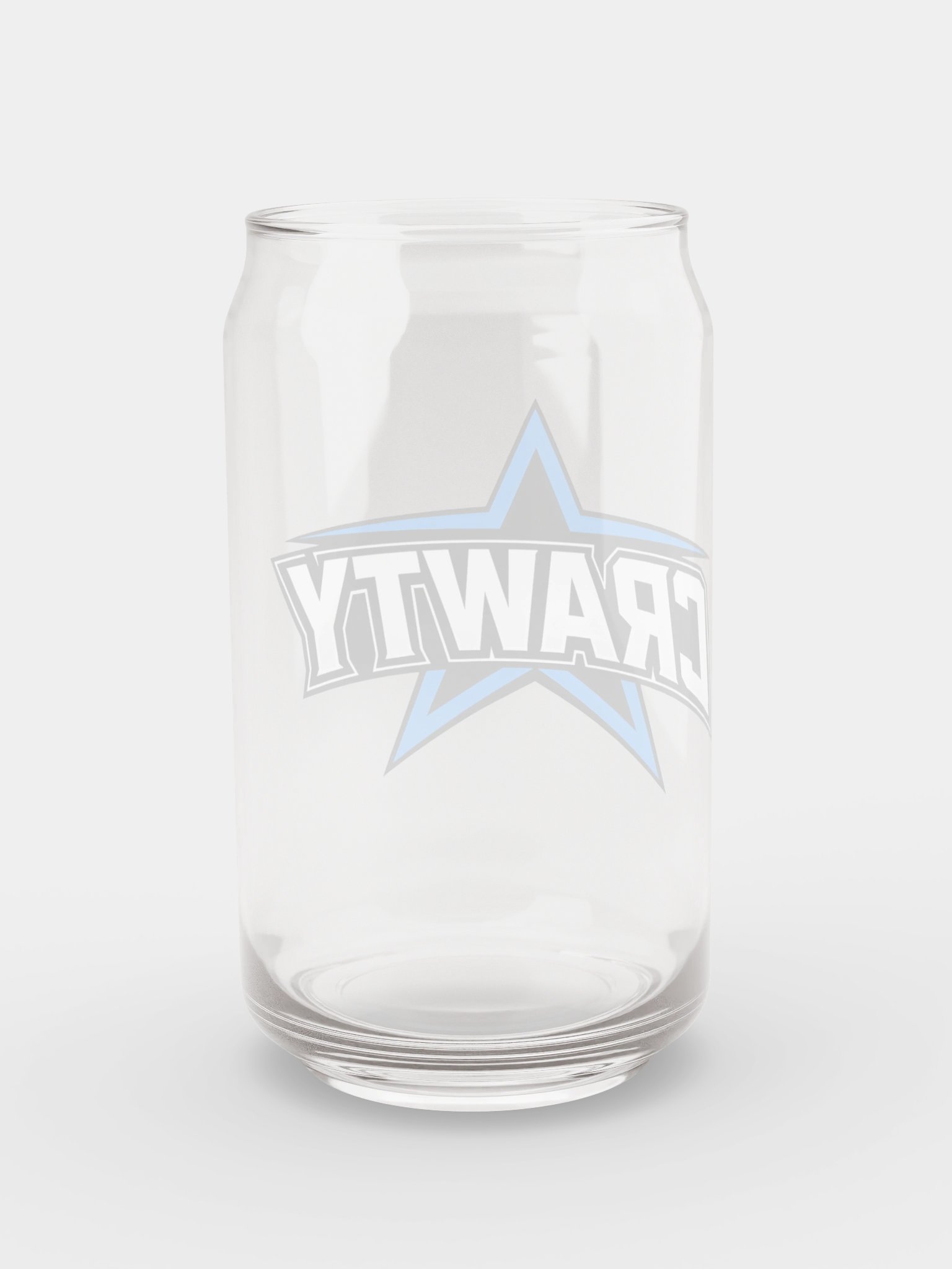 CRAWTY Star Logo Can Glass product image (8)