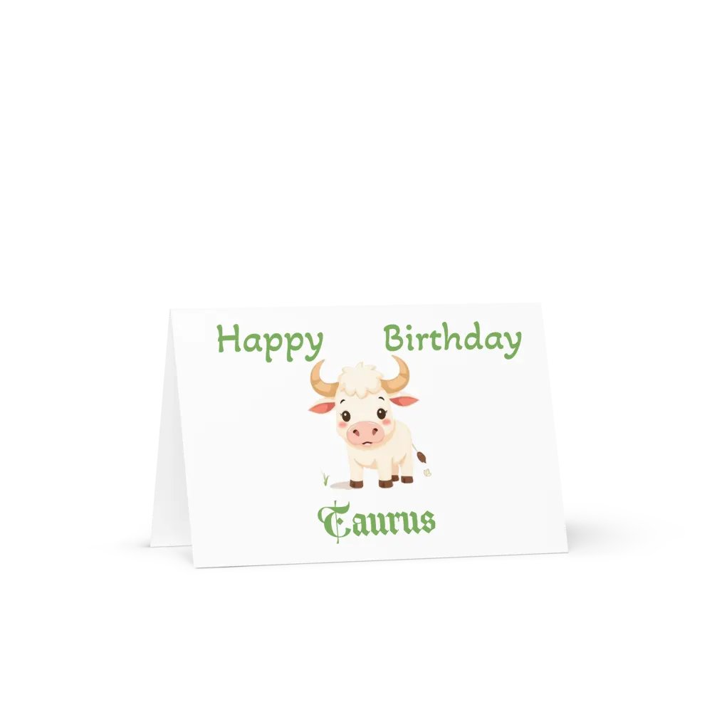 Taurus-tastic Greetings product image (1)