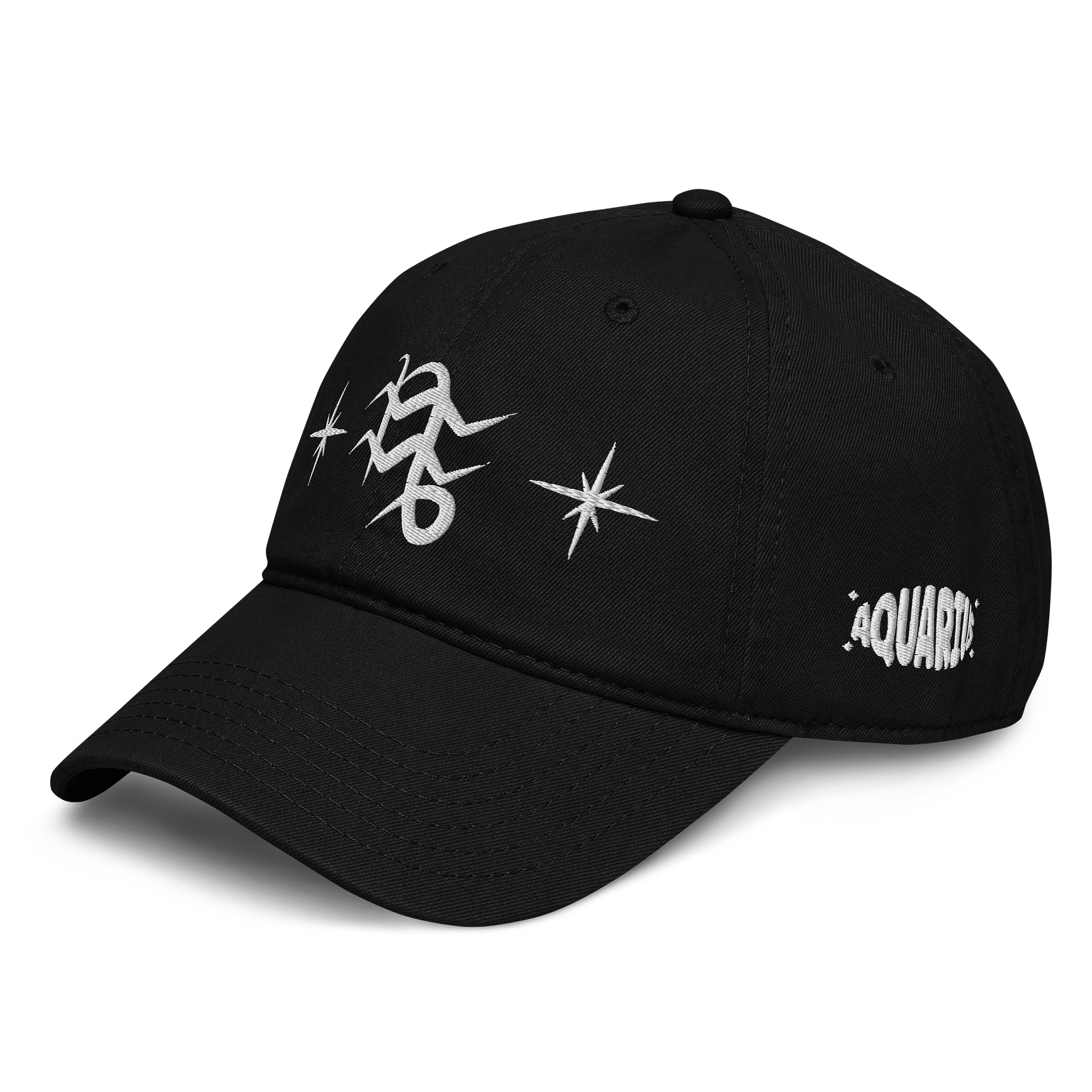 capricorn aquarius cusp dad hat (white) product image (4)