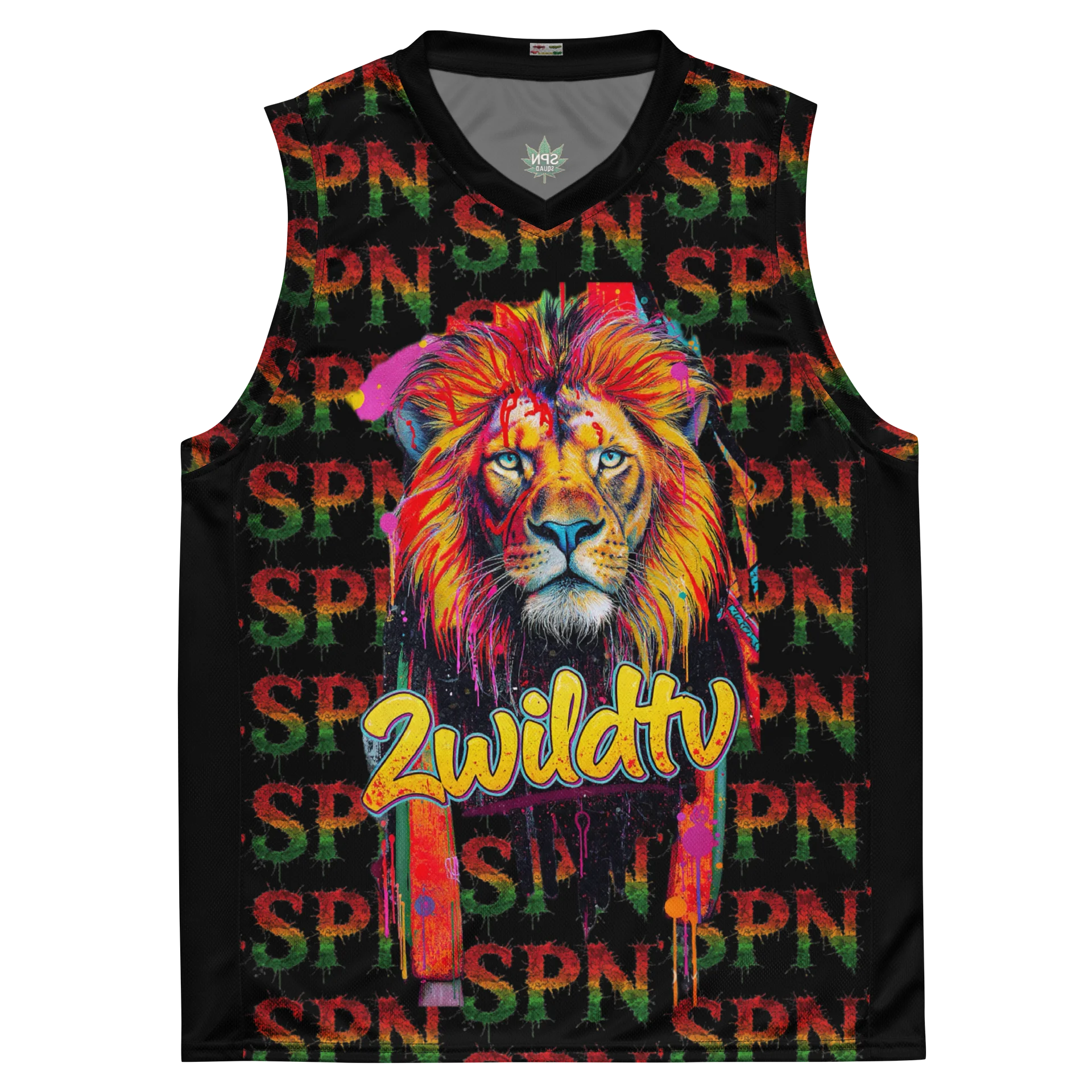 2Wild 420 Basketball Jersey product image (2)