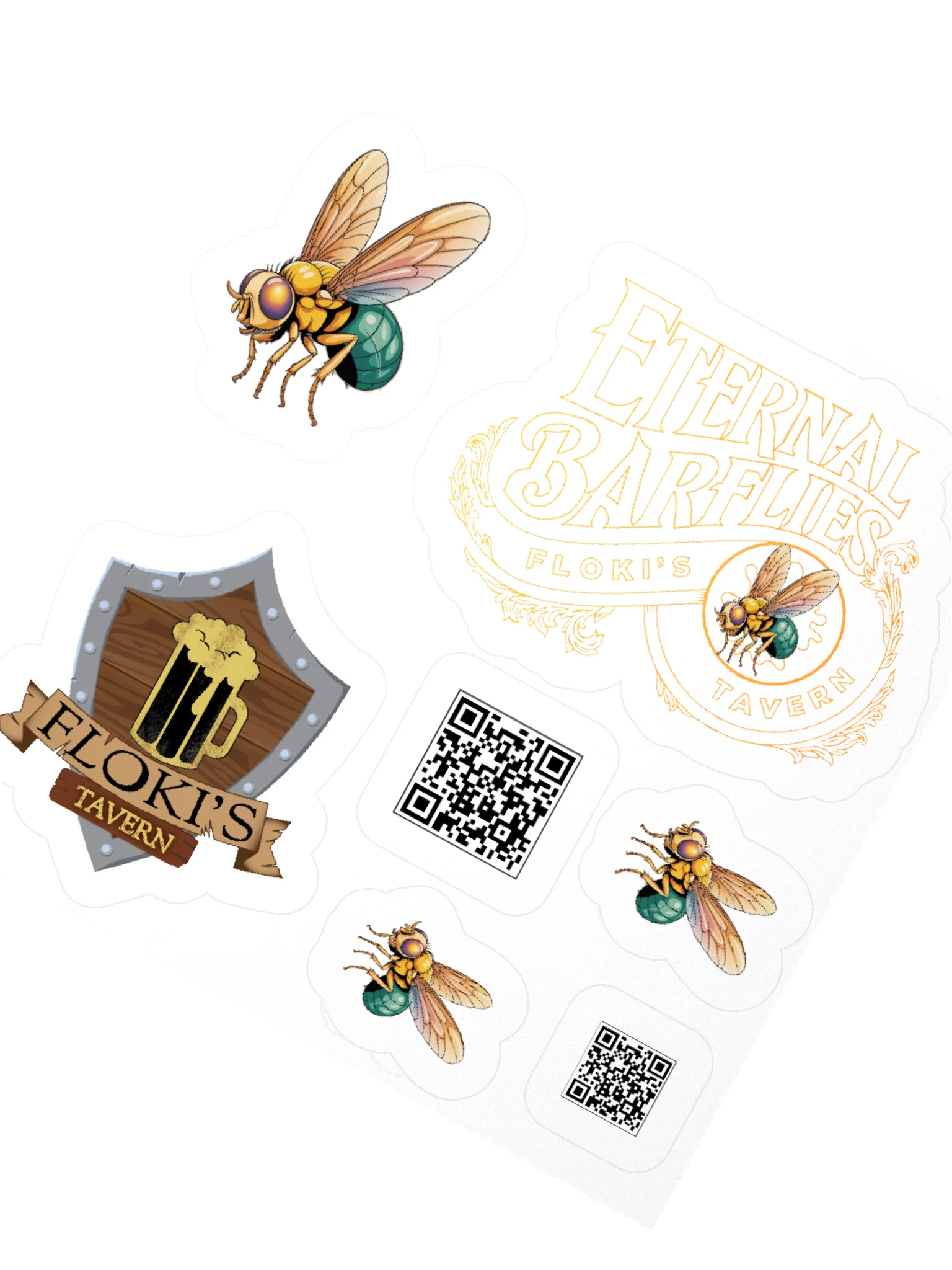 Eternal Barflies Sticker Pack product image (6)