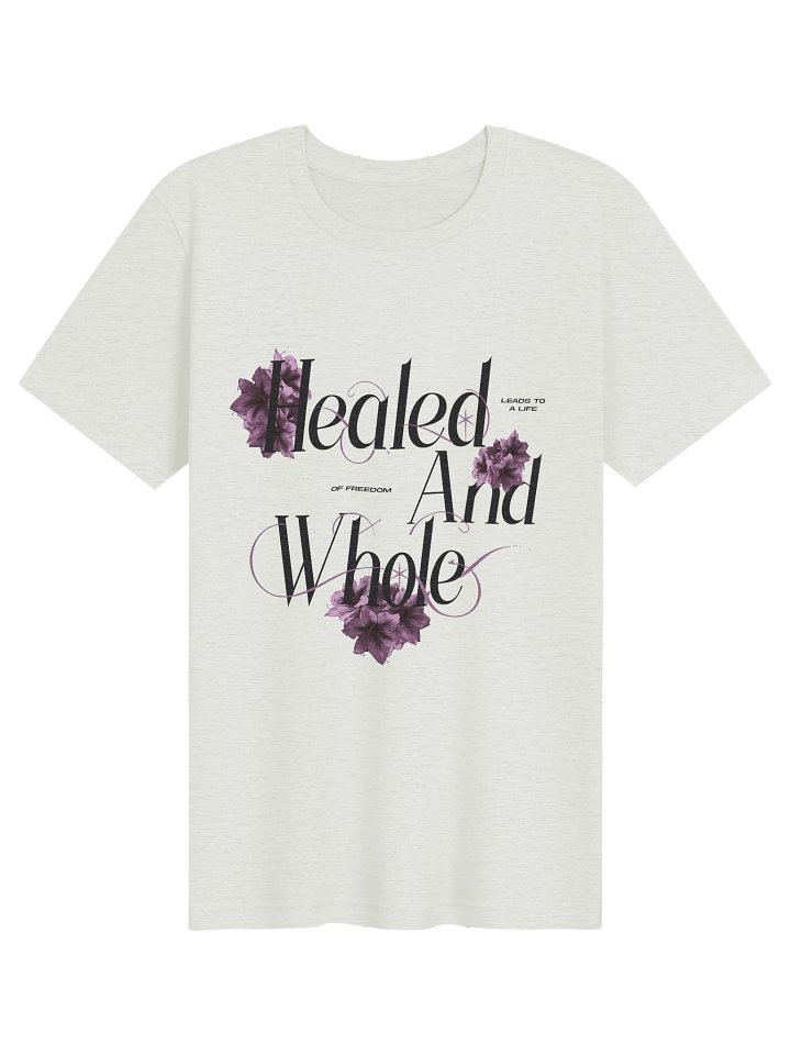 Logo shirt w/ flowers product image (1)