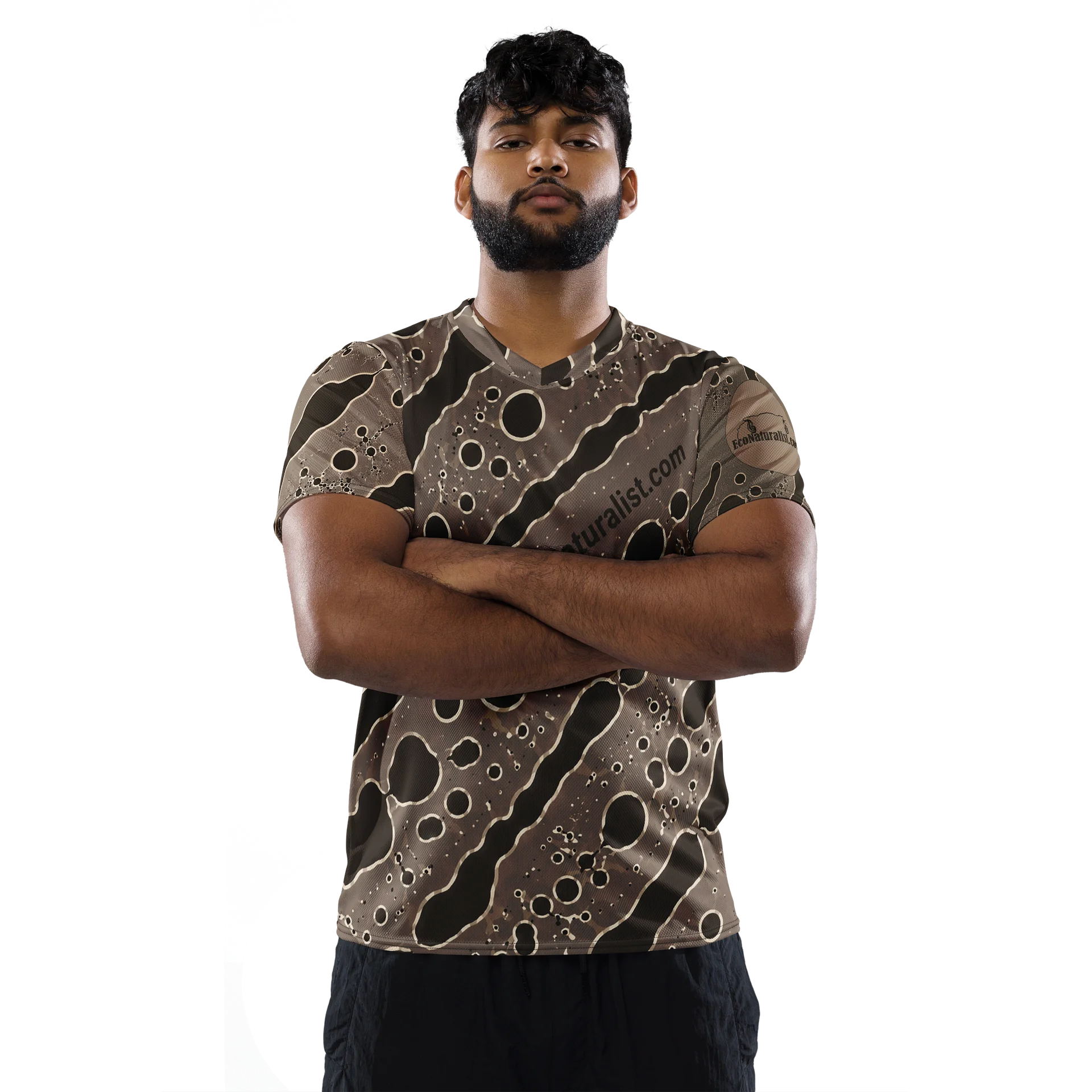 Coronated Treefrog Rainforest Performance Shirt product image (2)