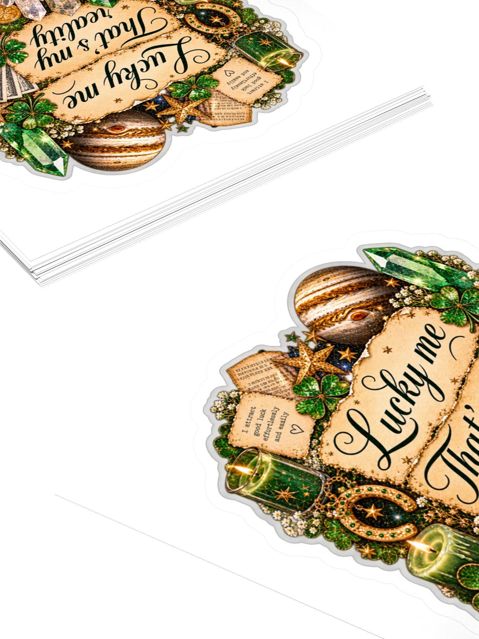 Lucky Girl Spell Sticker product image (4)