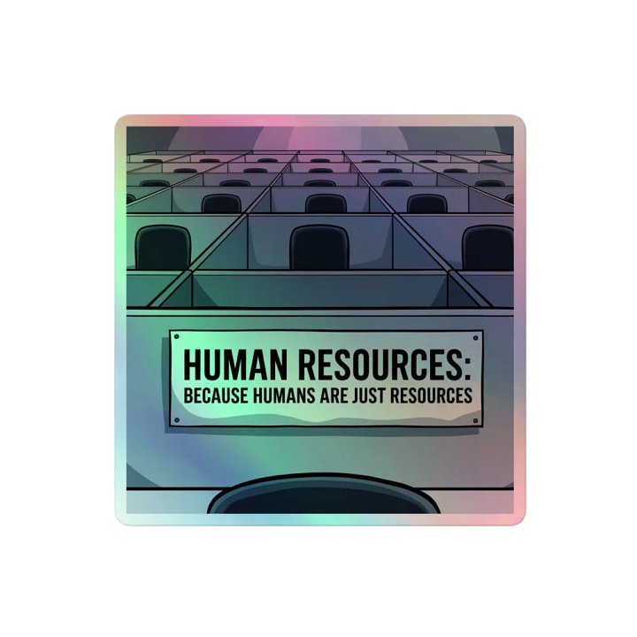 Human Resources Holographic Sticker Set product image (2)