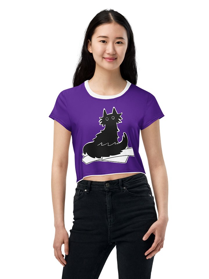 my DOCUMENTS crop tee product image (1)