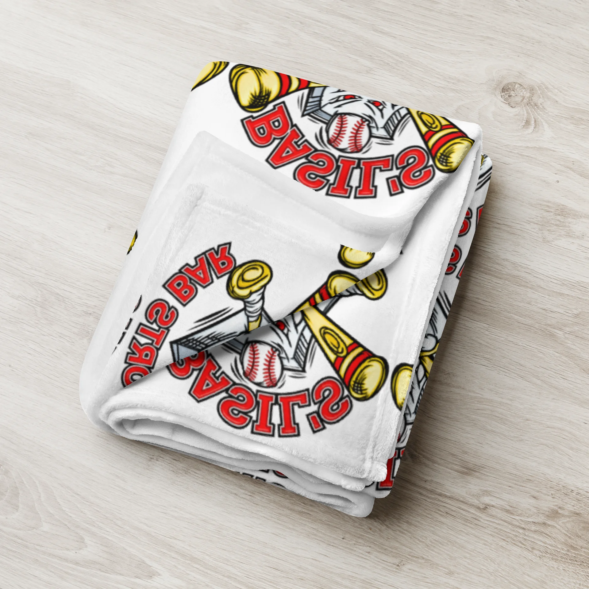Basil’s Sports Bar — Game Day Throw Blanket product image (4)