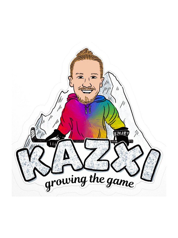 Kazxi "Growing the Game" Sticker Designed by Max Burak product image (2)