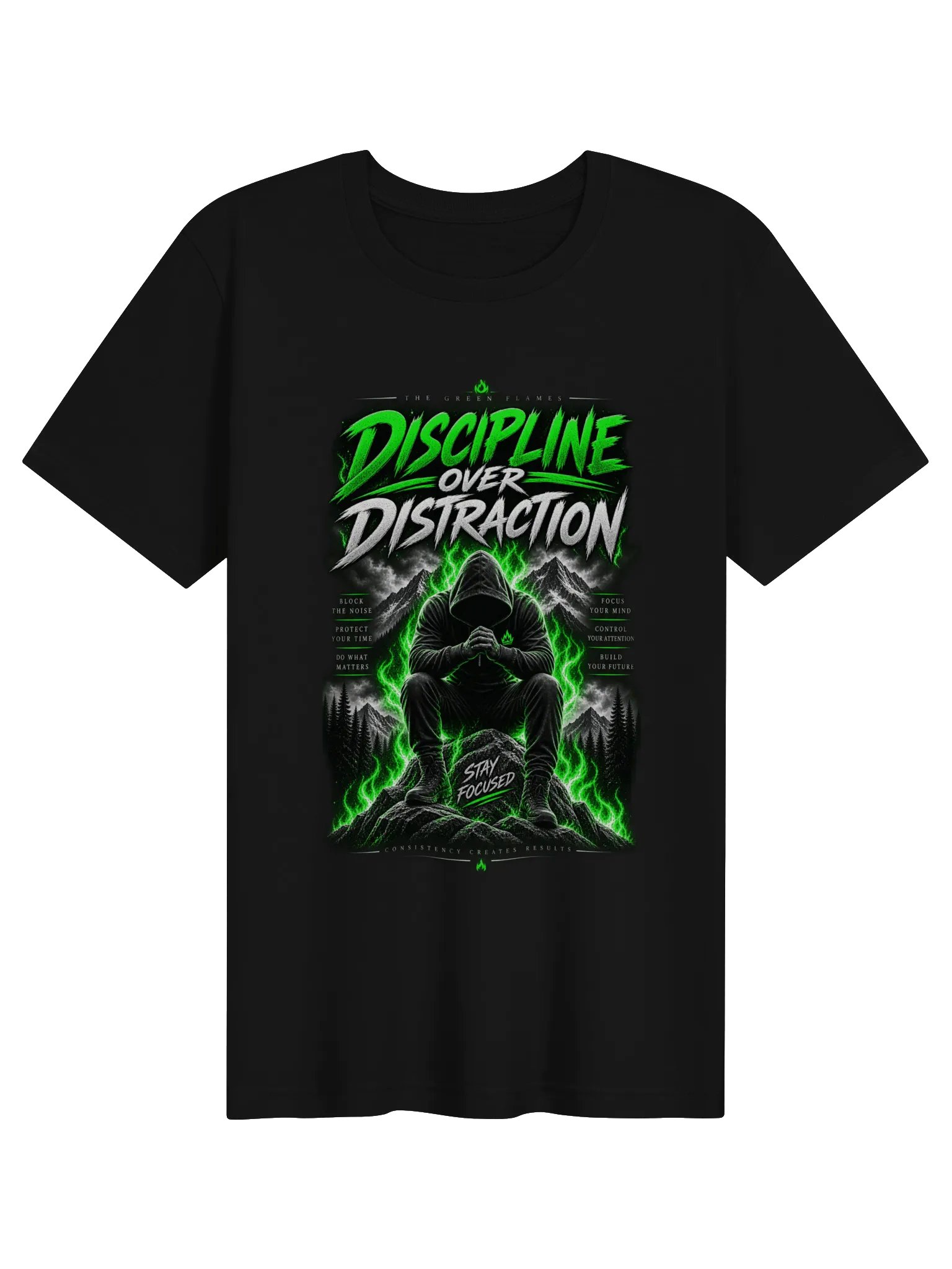 The Green Flames Apparel Bella+Canvas Tee product image (1)
