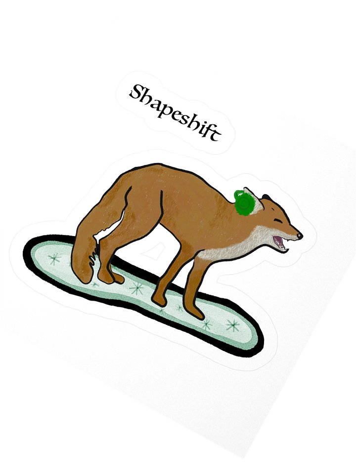 Shapeshift Fox Sticker product image (2)