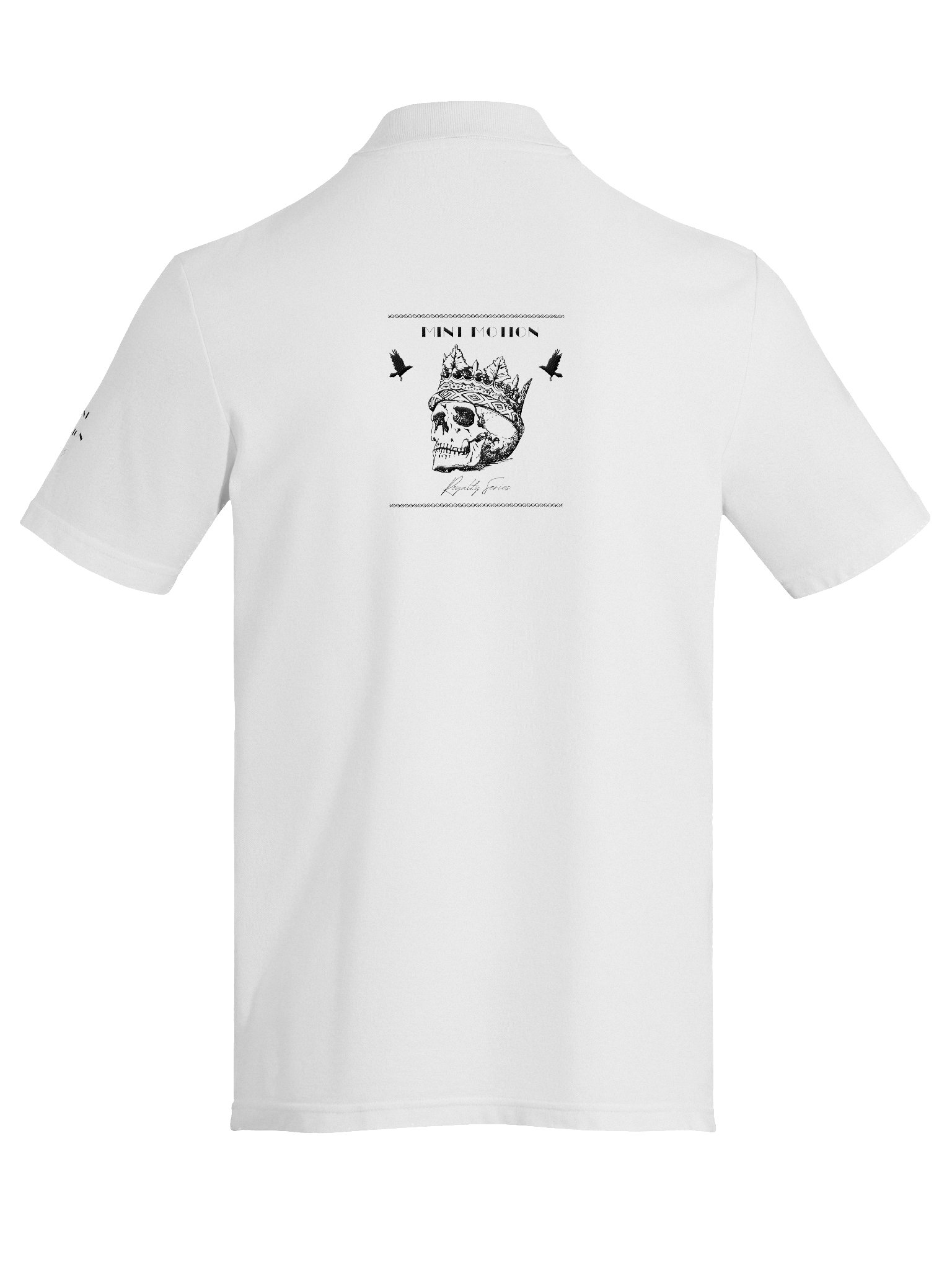 Royalty Series Black Print Premium Polo Shirt product image (17)