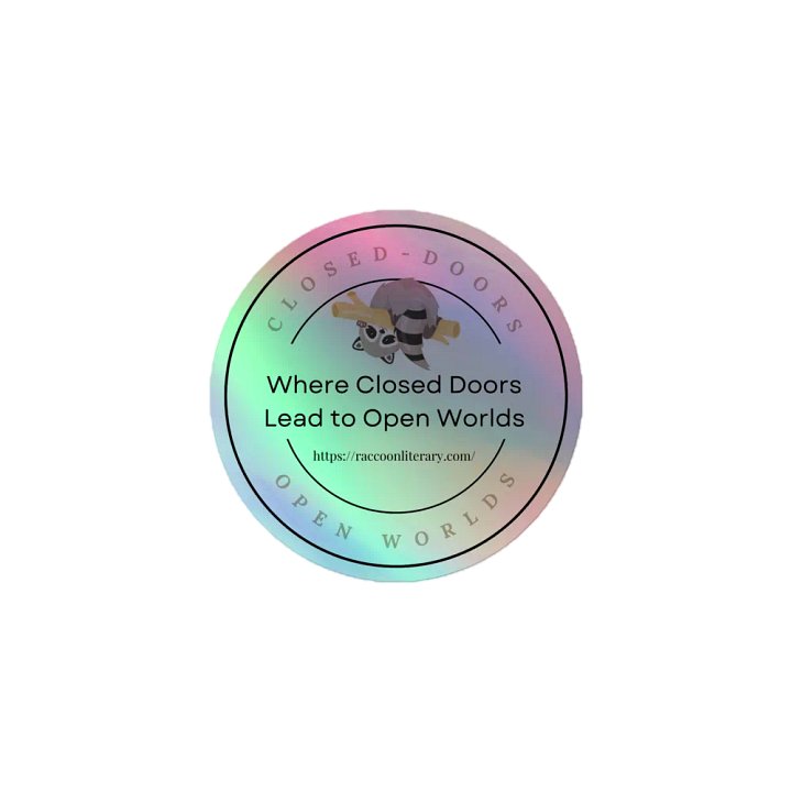 Raccoon's Branch Holographic Sticker Set product image (1)