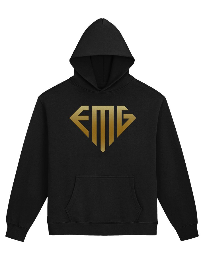 Premium Metallic Gold EMG Logo Unisex Hoodie product image (3)