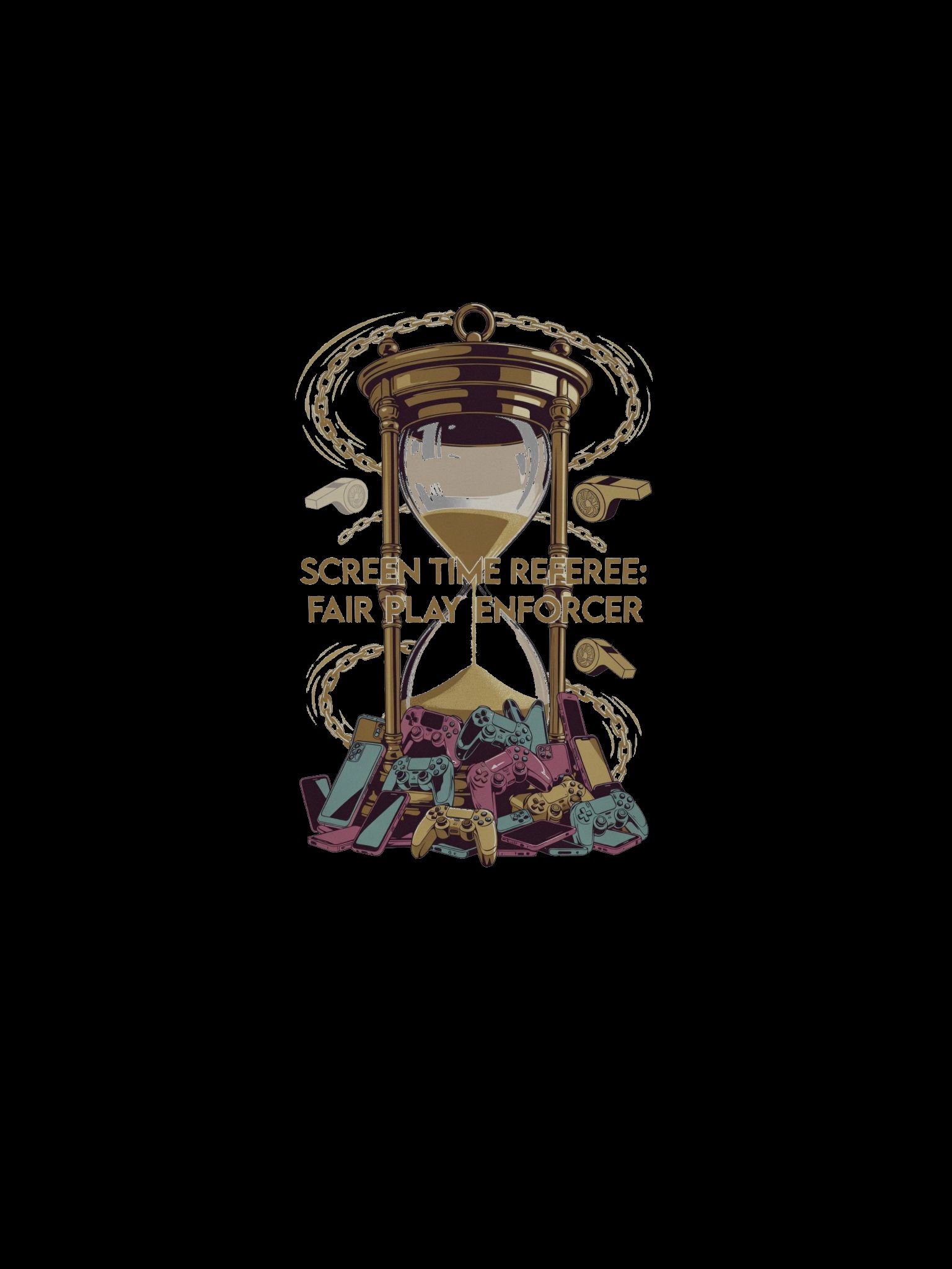Screen Time Referee T Shirt, Fair Play Enforcer Mug, Funny Mom Gift product image (2)