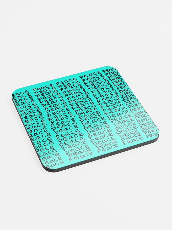 Peace 2 Coaster (Teal) product image (2)