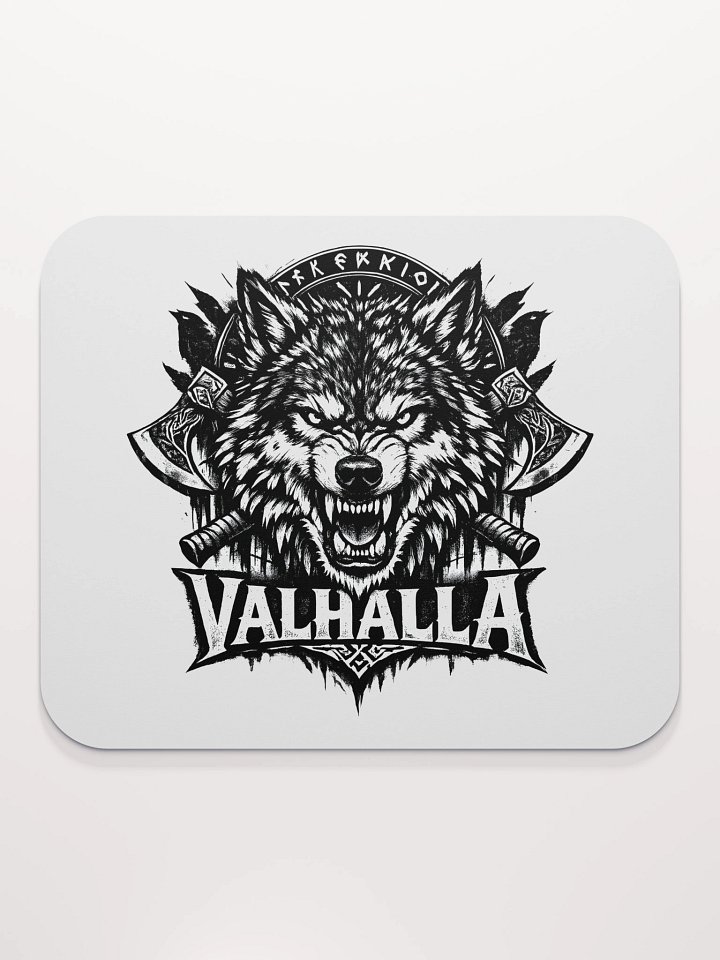 Viking Hardstyle | Welcome to Valhalla | Mouse Pad product image (2)