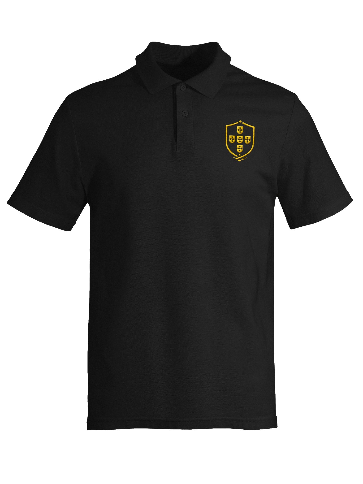 Portuguese Club Embroidered Crest Men's Polo Shirt product image (1)