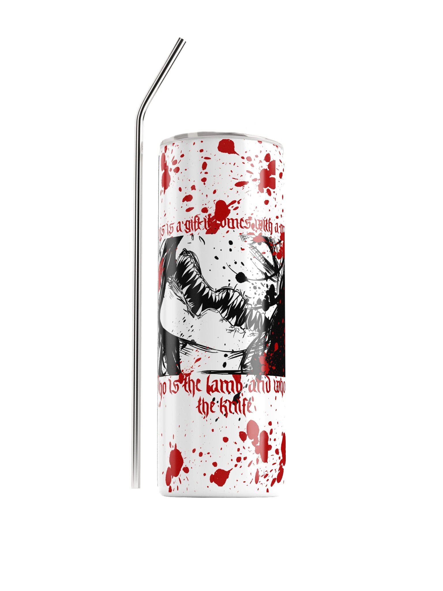 The Lamb and The Knife Tumbler product image (1)