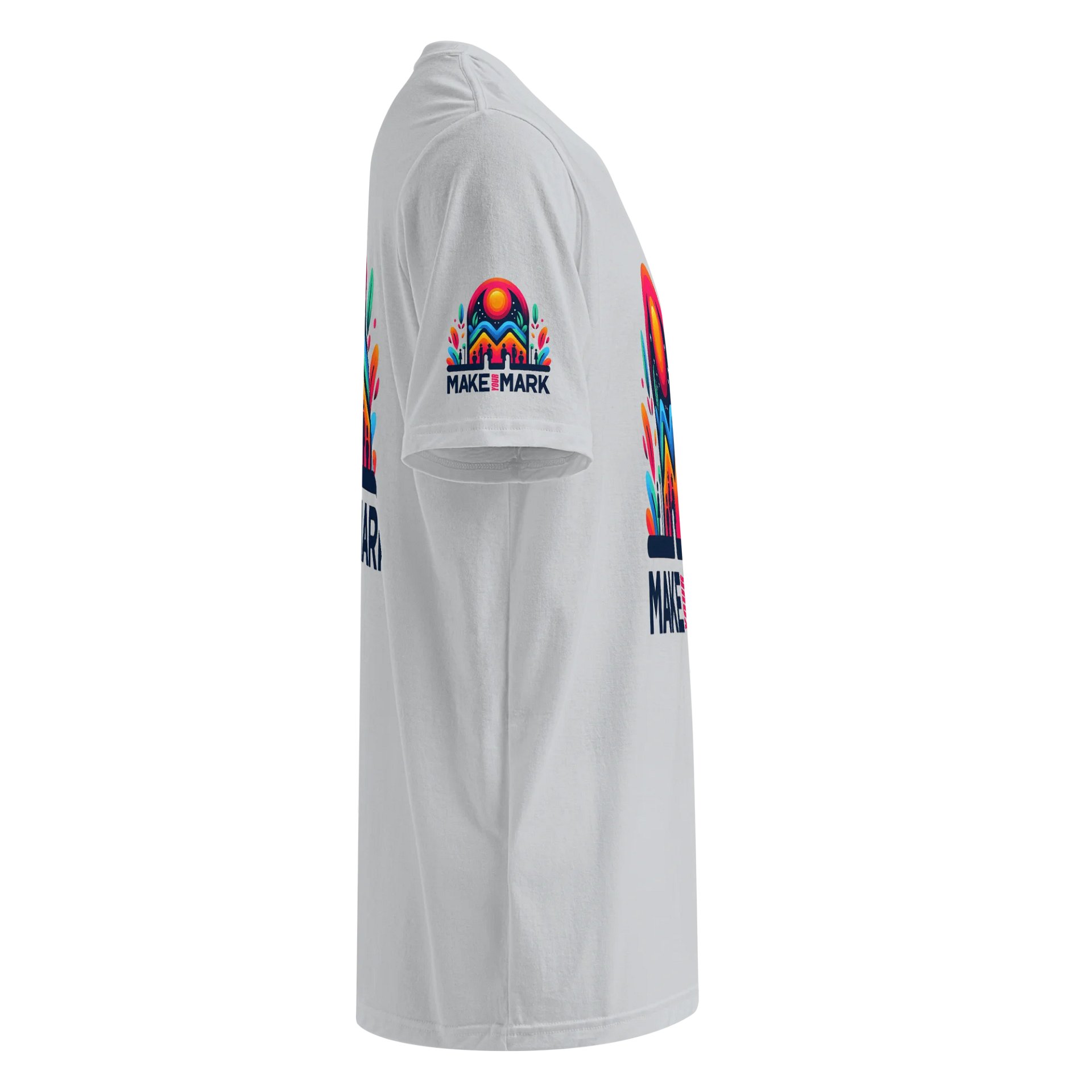 Vibrant Sunset Adventure Athletic Tee product image (4)