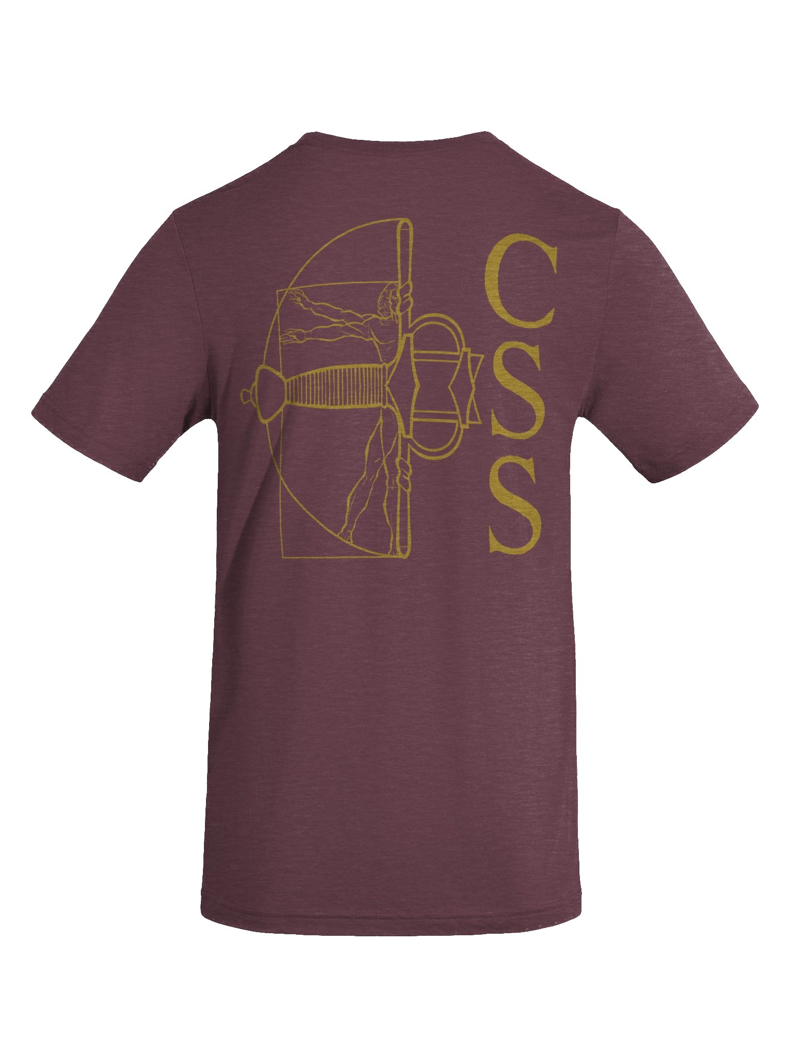 CSS T Shirt Maroon product image (10)
