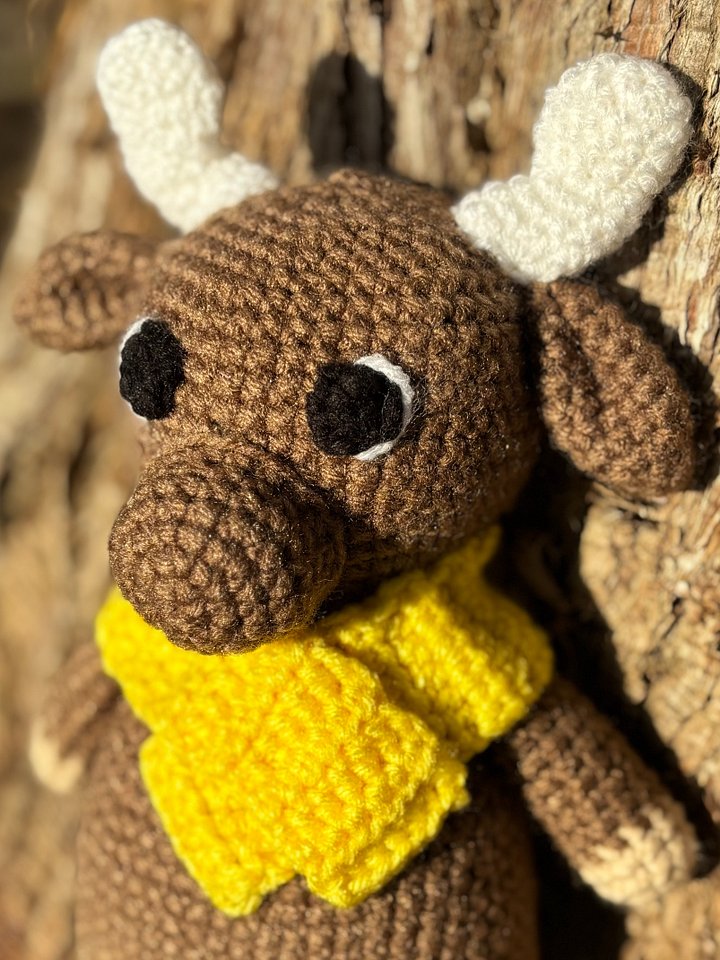 Miles Moose Handmade Toy product image (2)