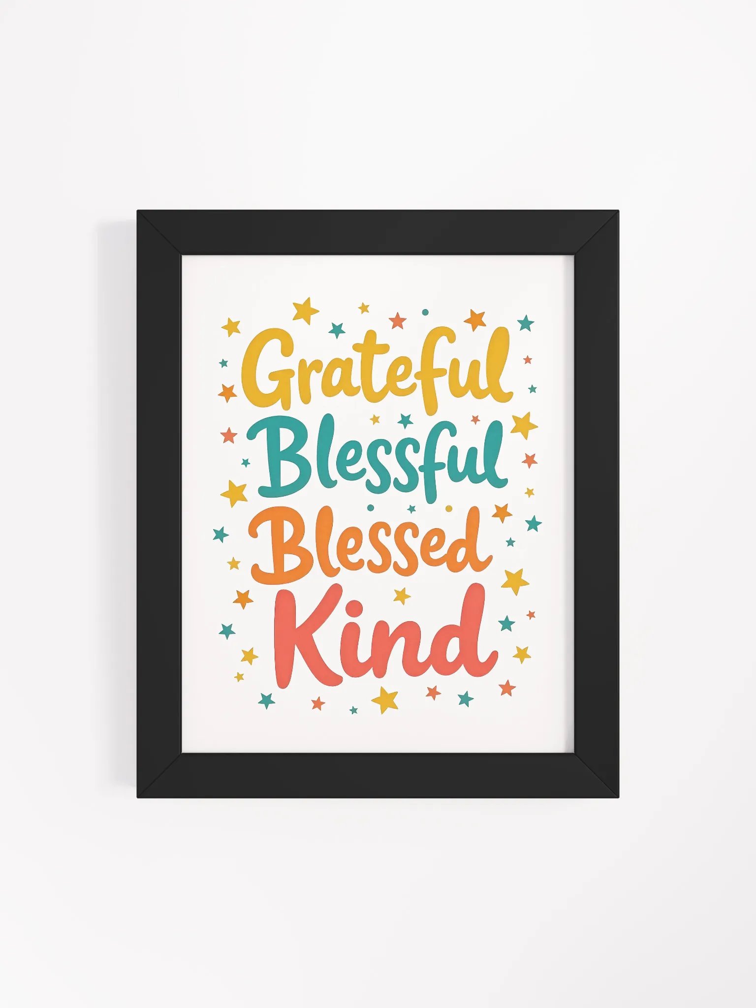 Blessed Words Framed Poster product image (4)