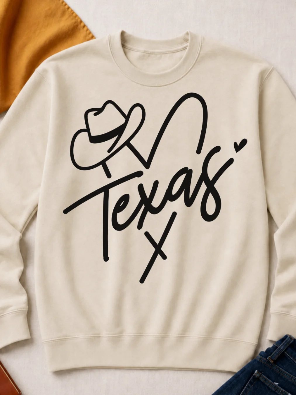 Texas Heart - Sweatshirt product image (1)