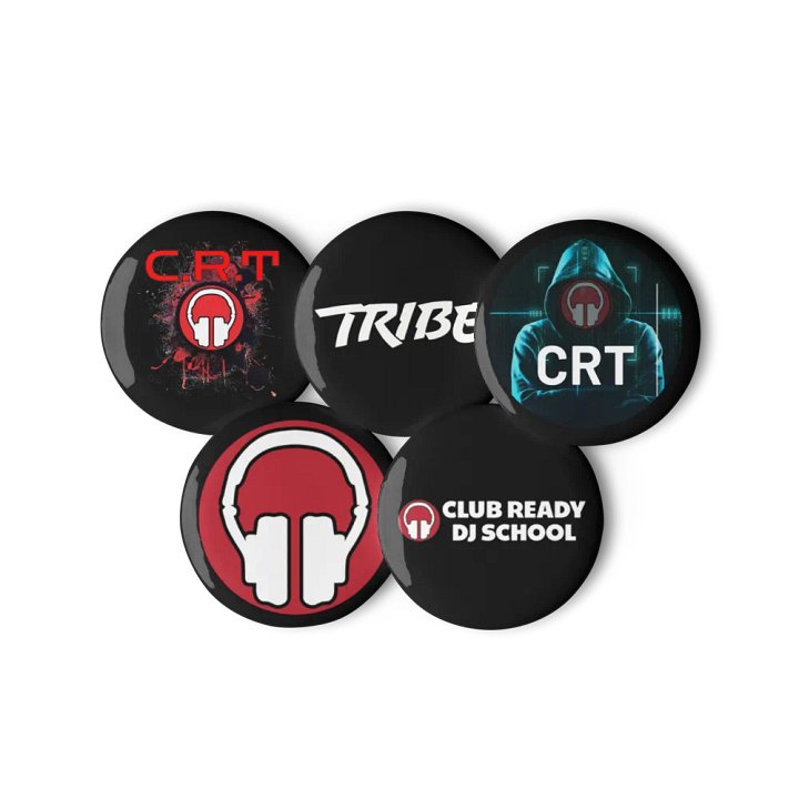 Club Ready DJ School Icon Pin Set product image (2)