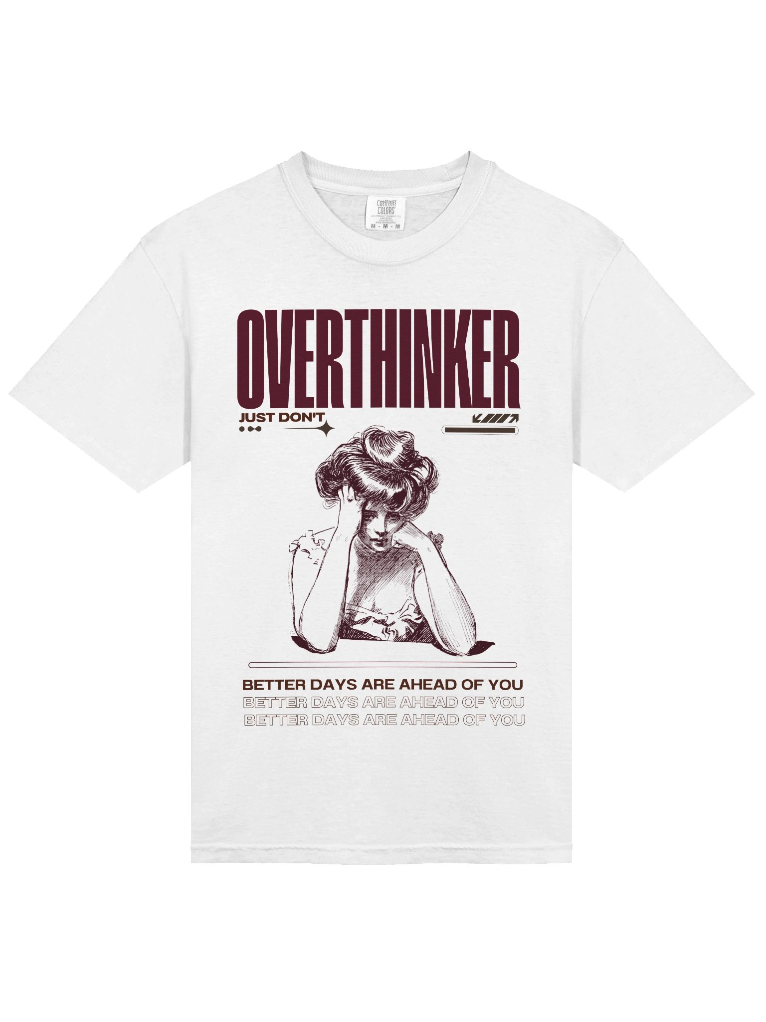 Overthinker Graphic Tee product image (53)