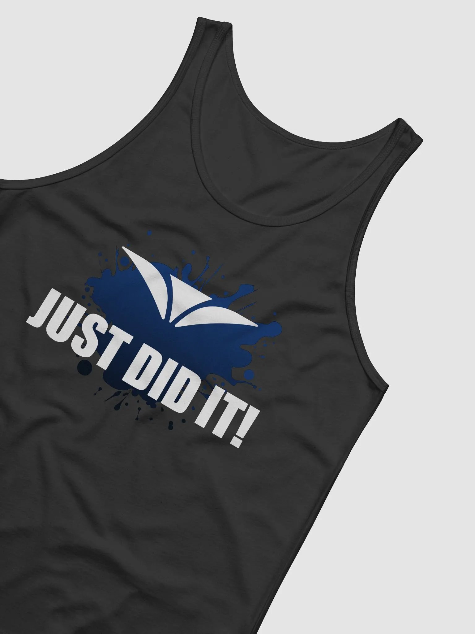 JUST DID IT! Blue Splash Bella+Canvas Tank Top product image (4)